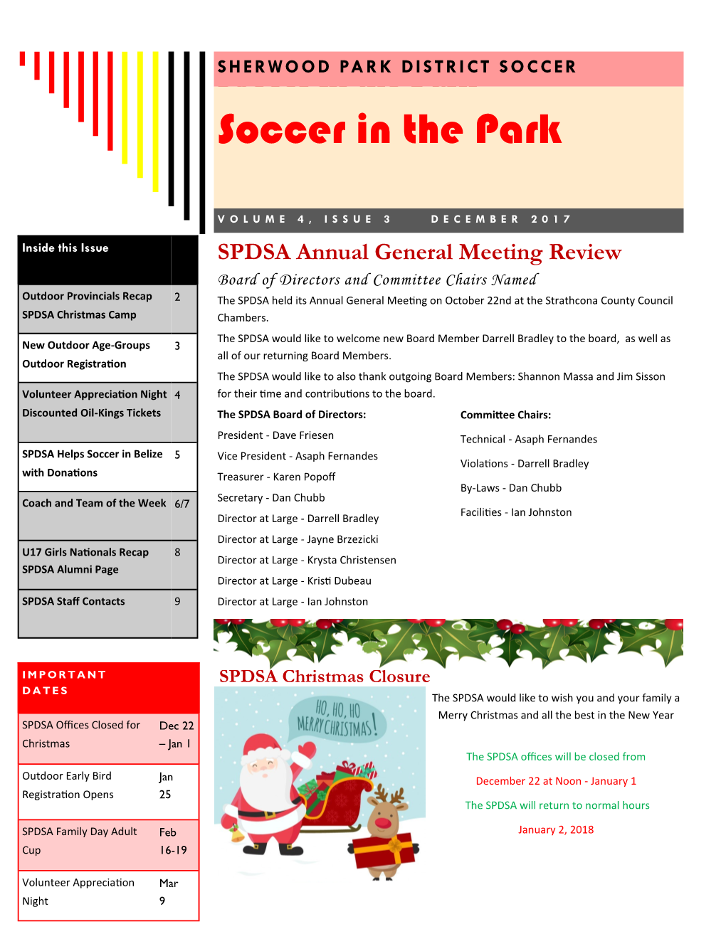 Sherwood Park District Soccer