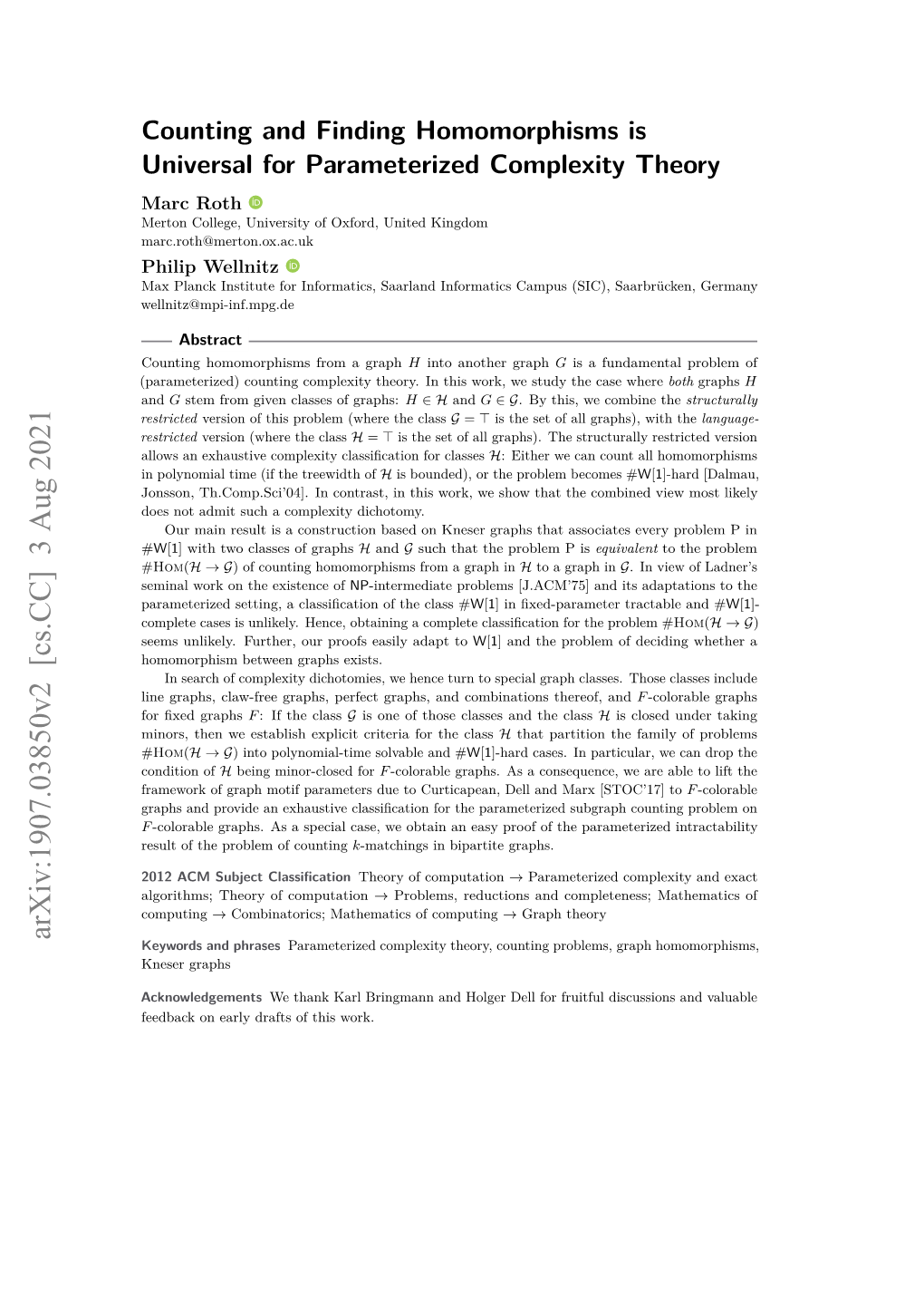 Counting and Finding Homomorphisms Is Universal For