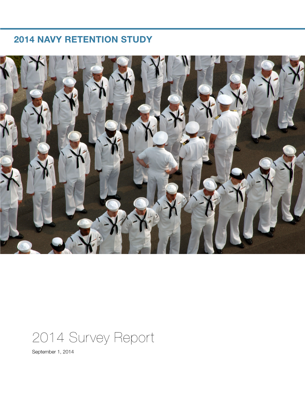 2014 Navy Retention Study Report