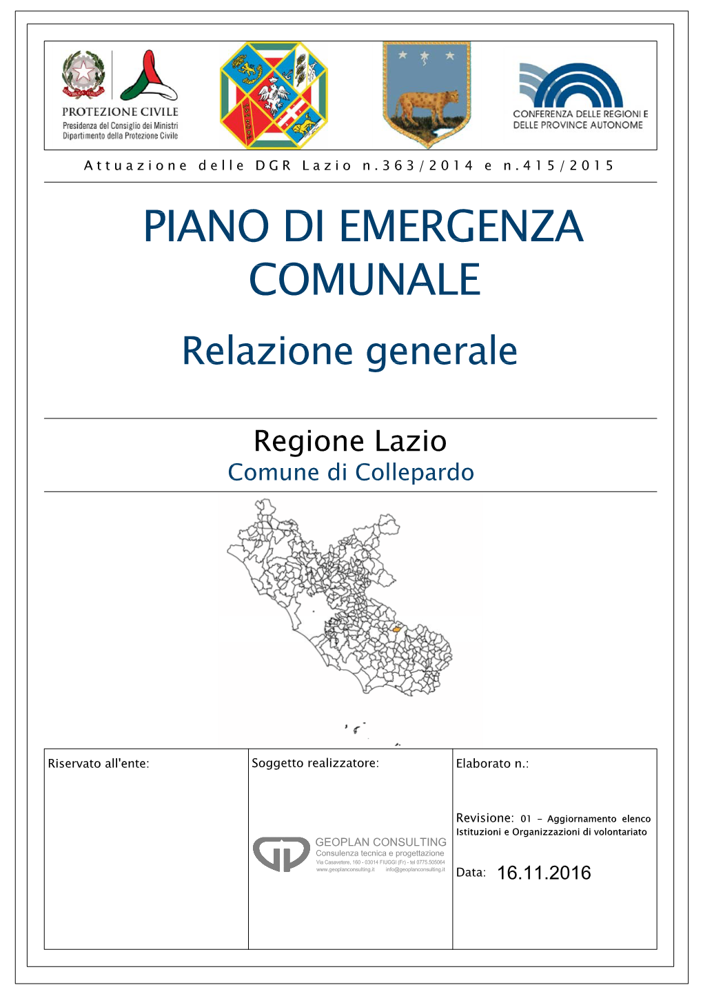 Relazione Generale