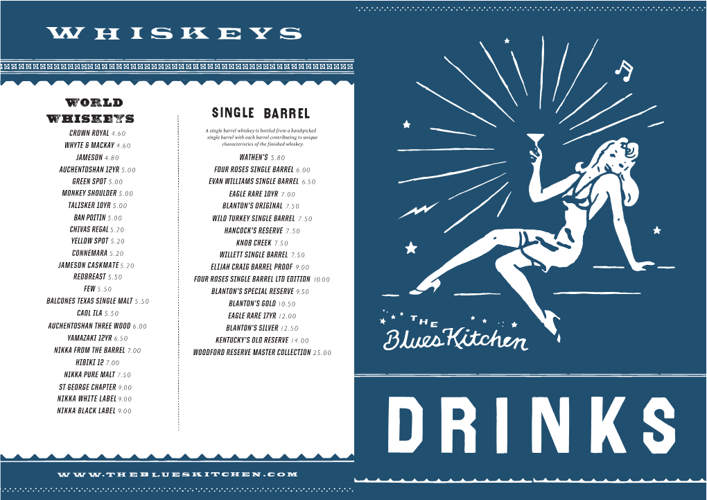 Beer & Spirits Menu Final