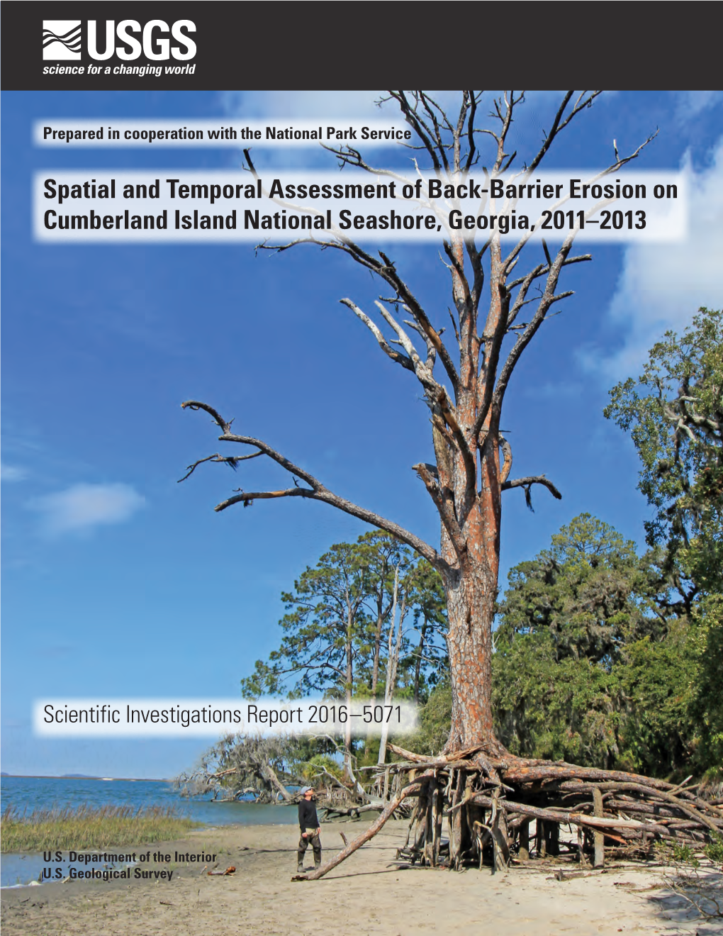 Spatial and Temporal Assessment of Back-Barrier Erosion on Cumberland Island National Seashore, Georgia, 2011–2013