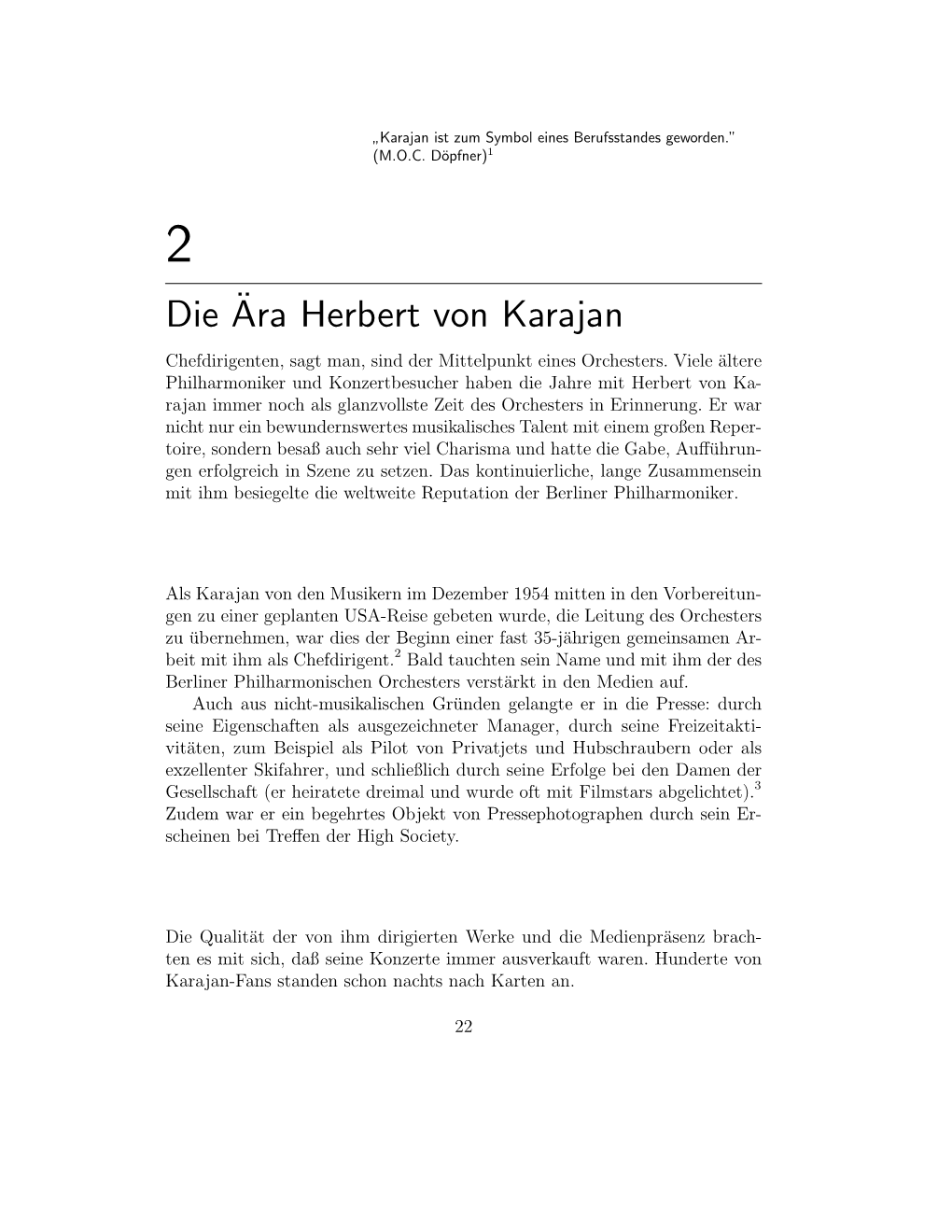 Die¨Ara Herbert Von Karajan