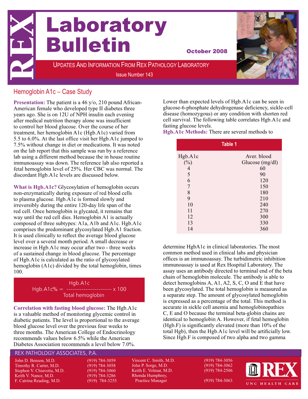 Laboratory Bulletin