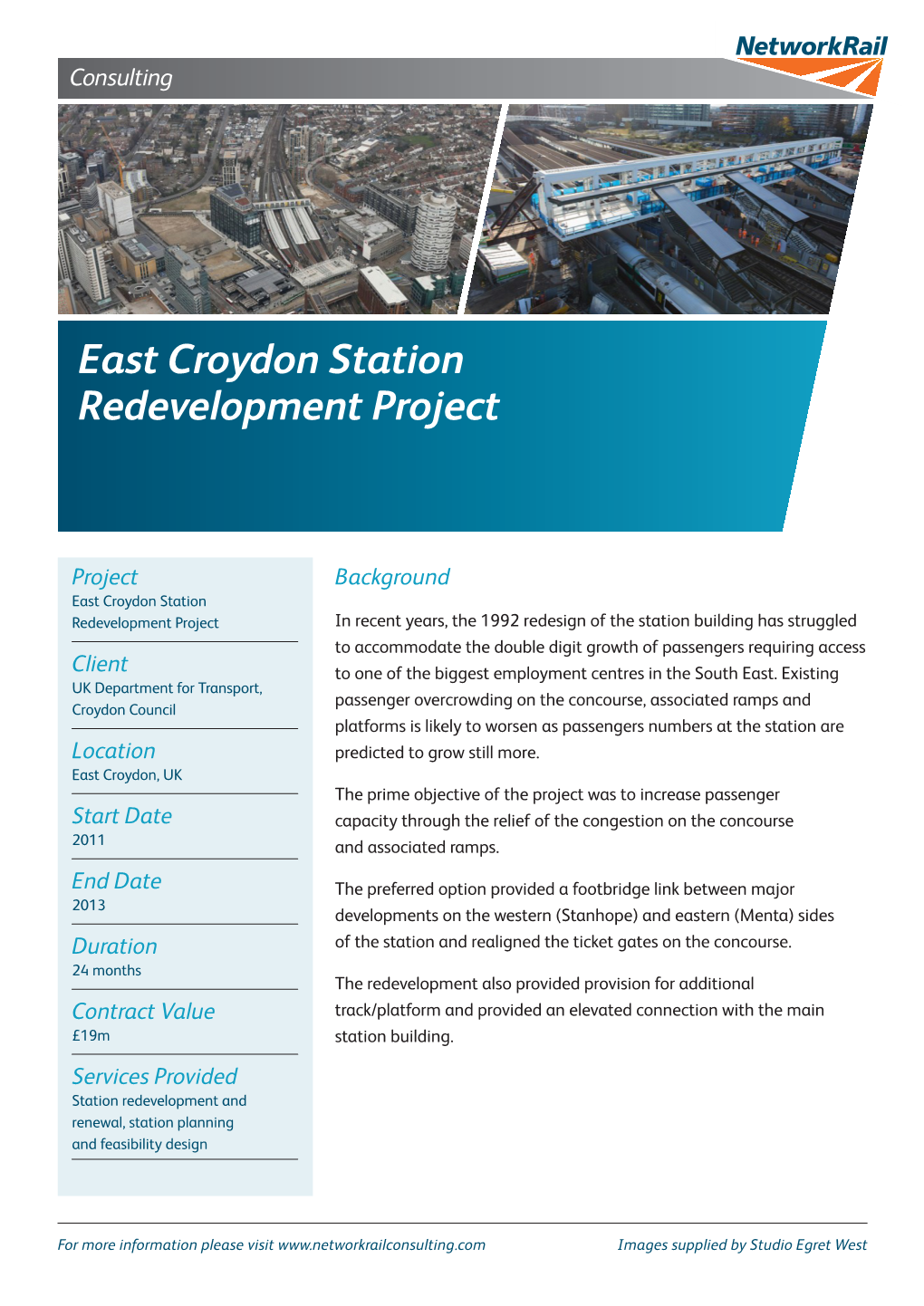 East Croydon Station Redevelopment Project