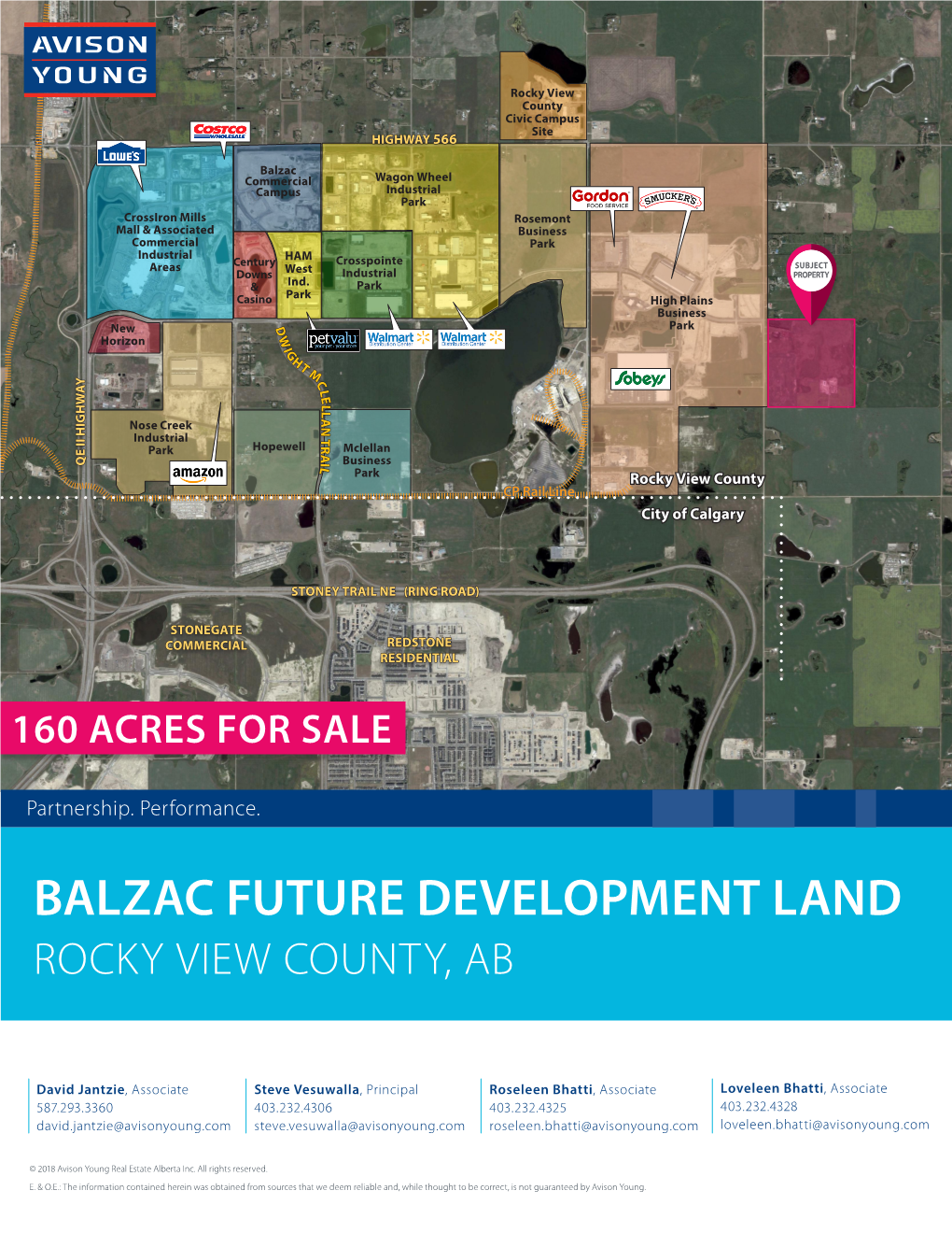 Balzac Future Development Land Rocky View County, Ab