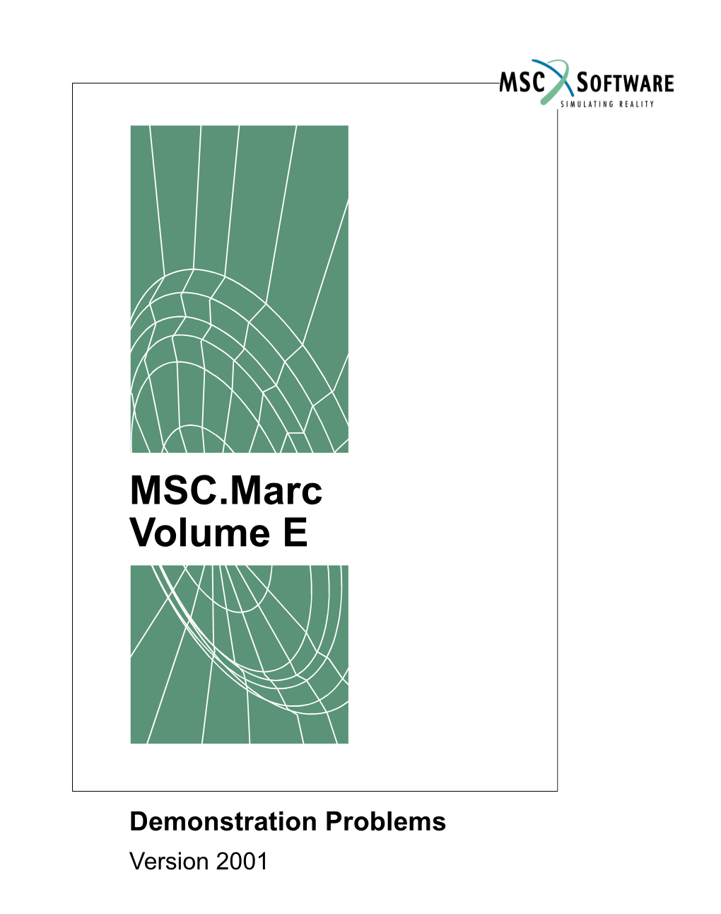 MSC.Marc Volume E