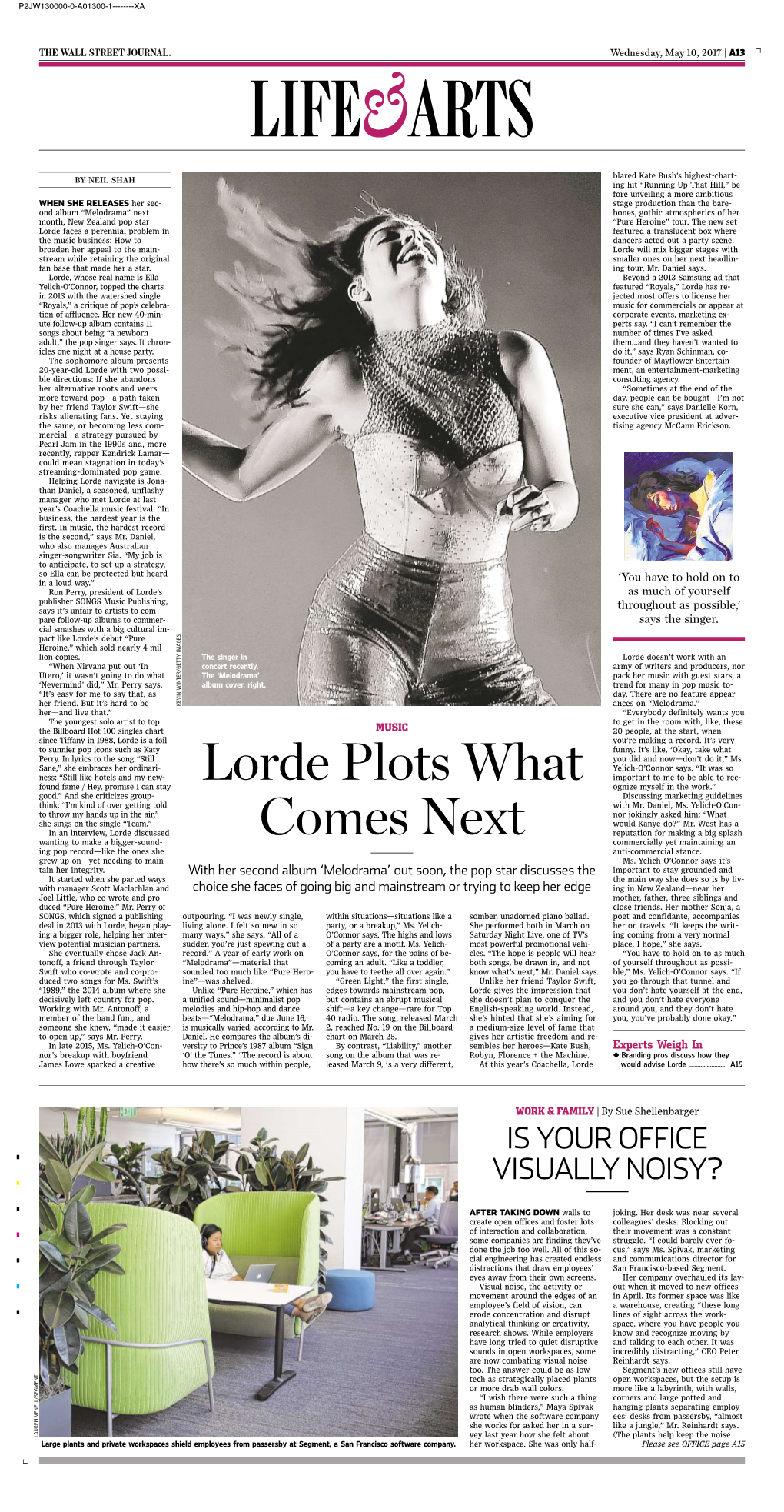 Lorde Plots What Comes Next