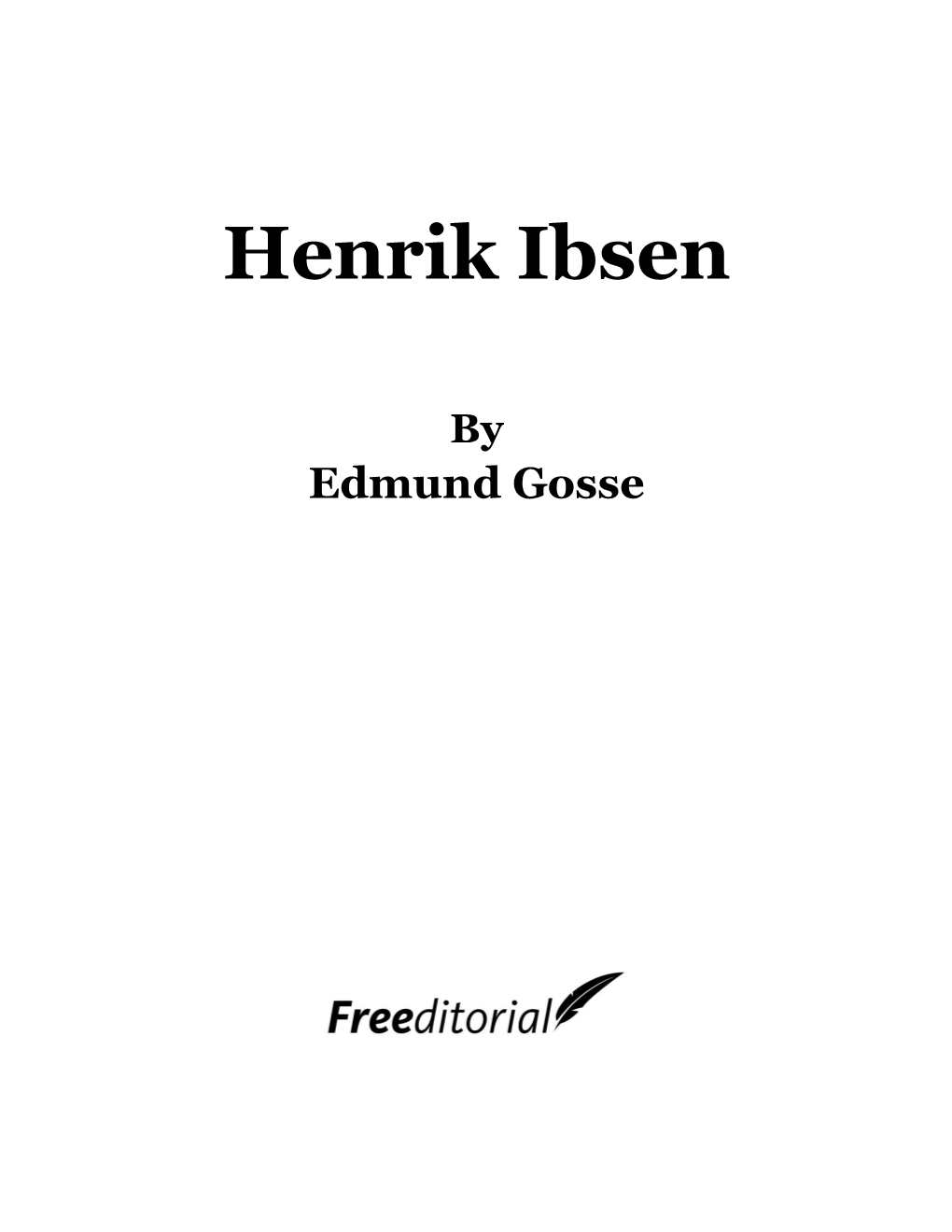 Henrik Ibsen