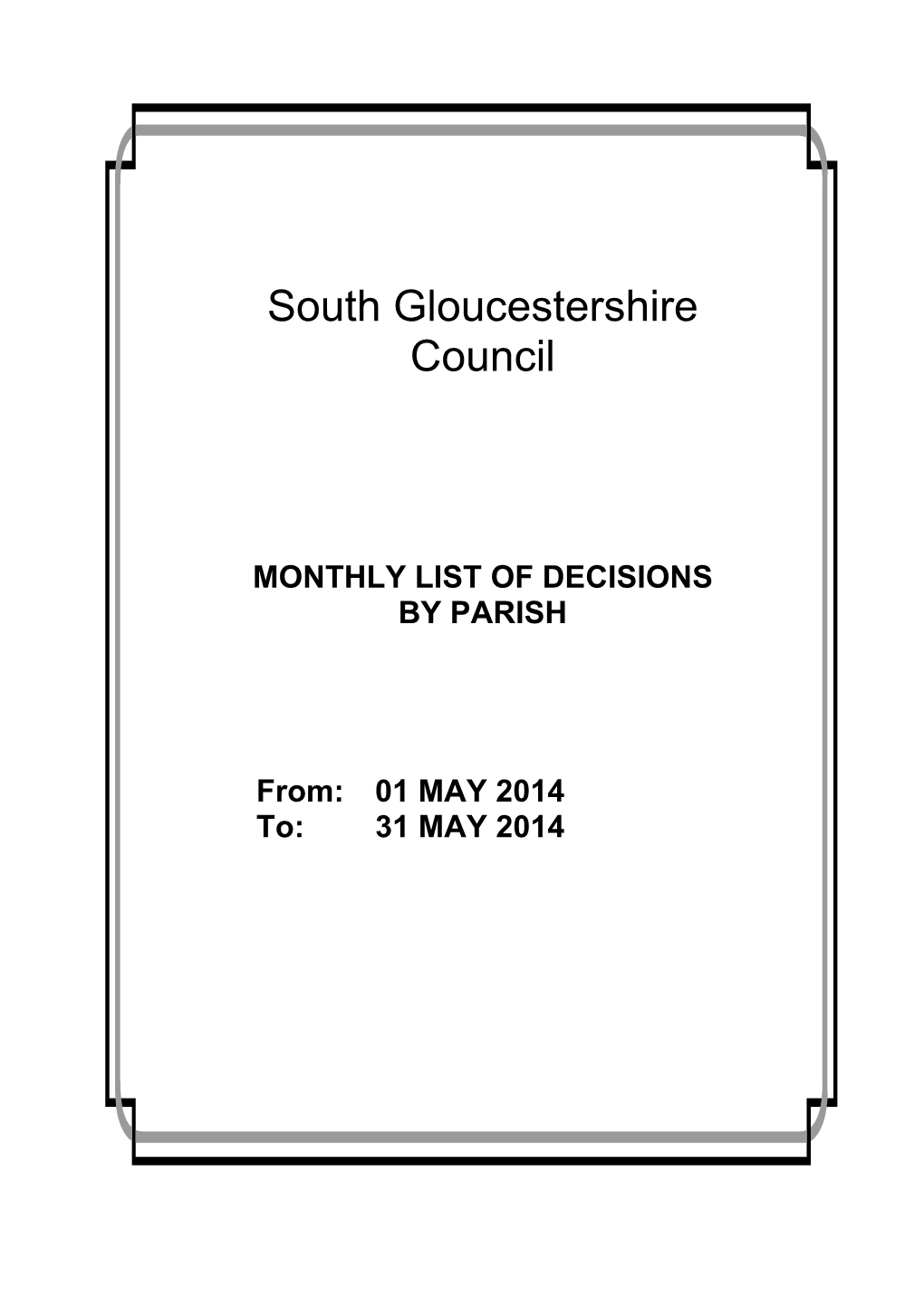 South Gloucestershire Council