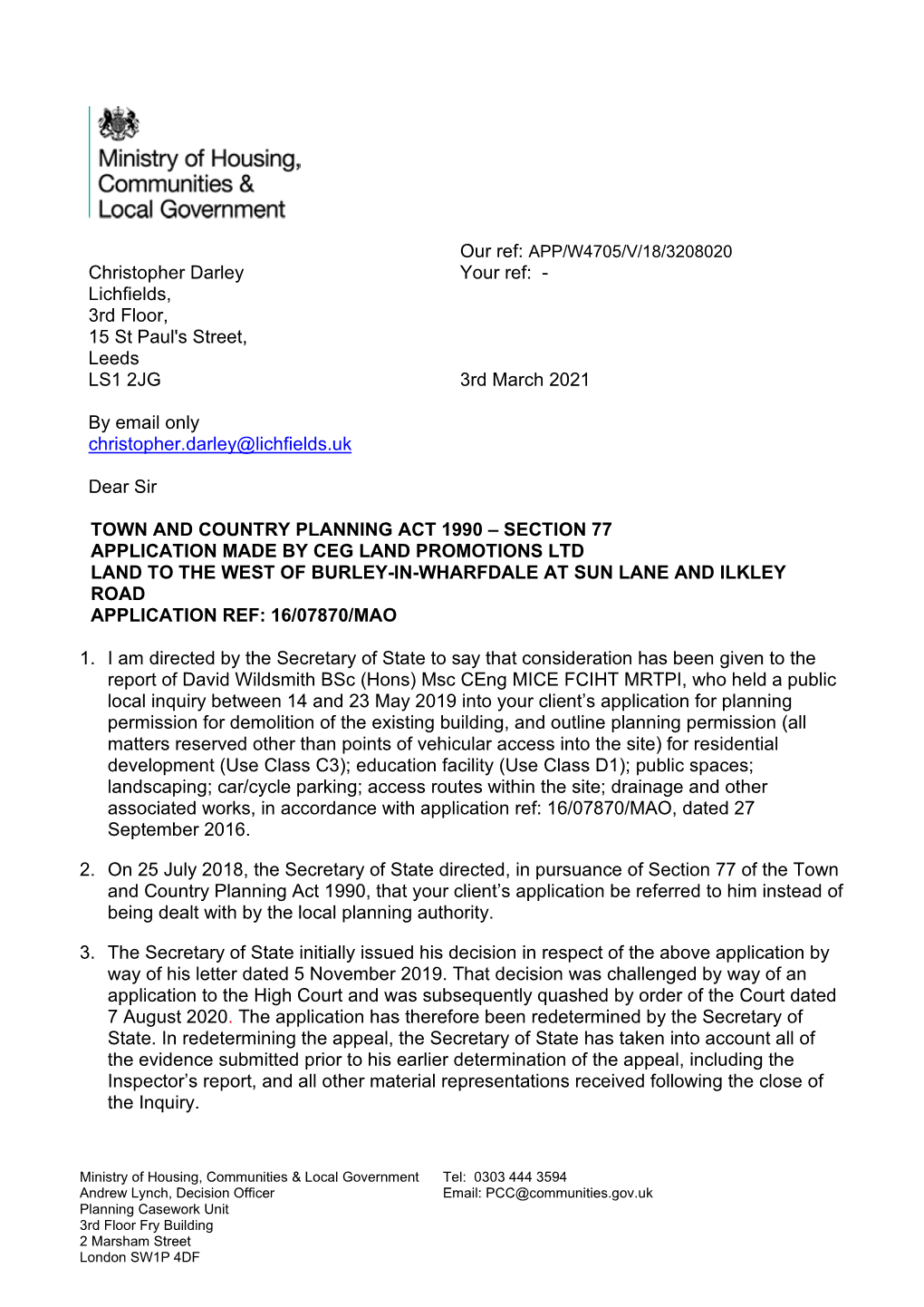 Sun Lane and Ilkley Road DL and IR.Pdf