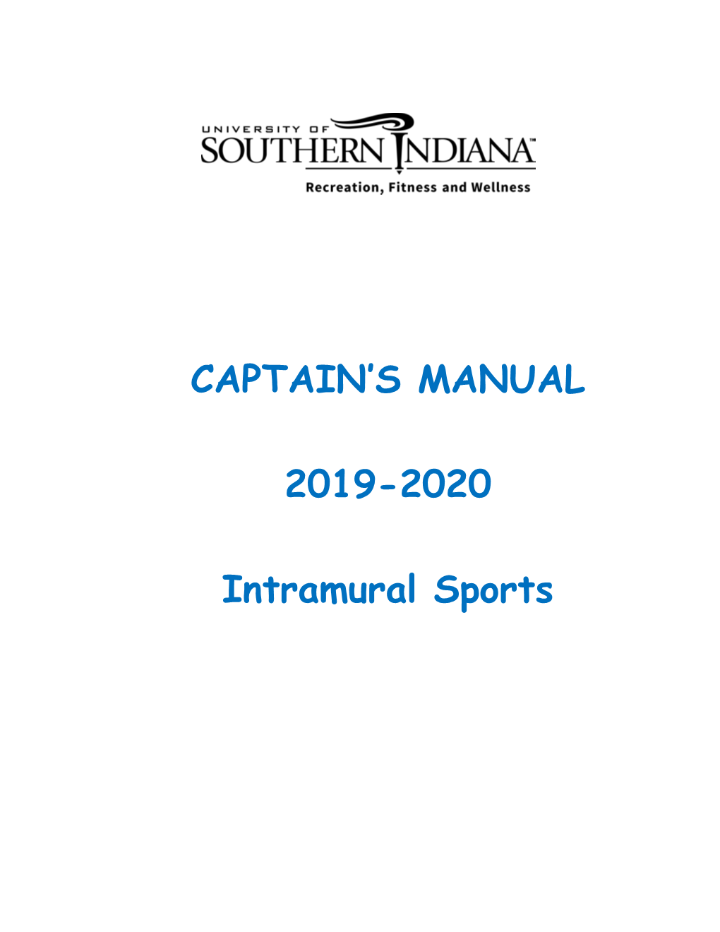 Captain's Manual