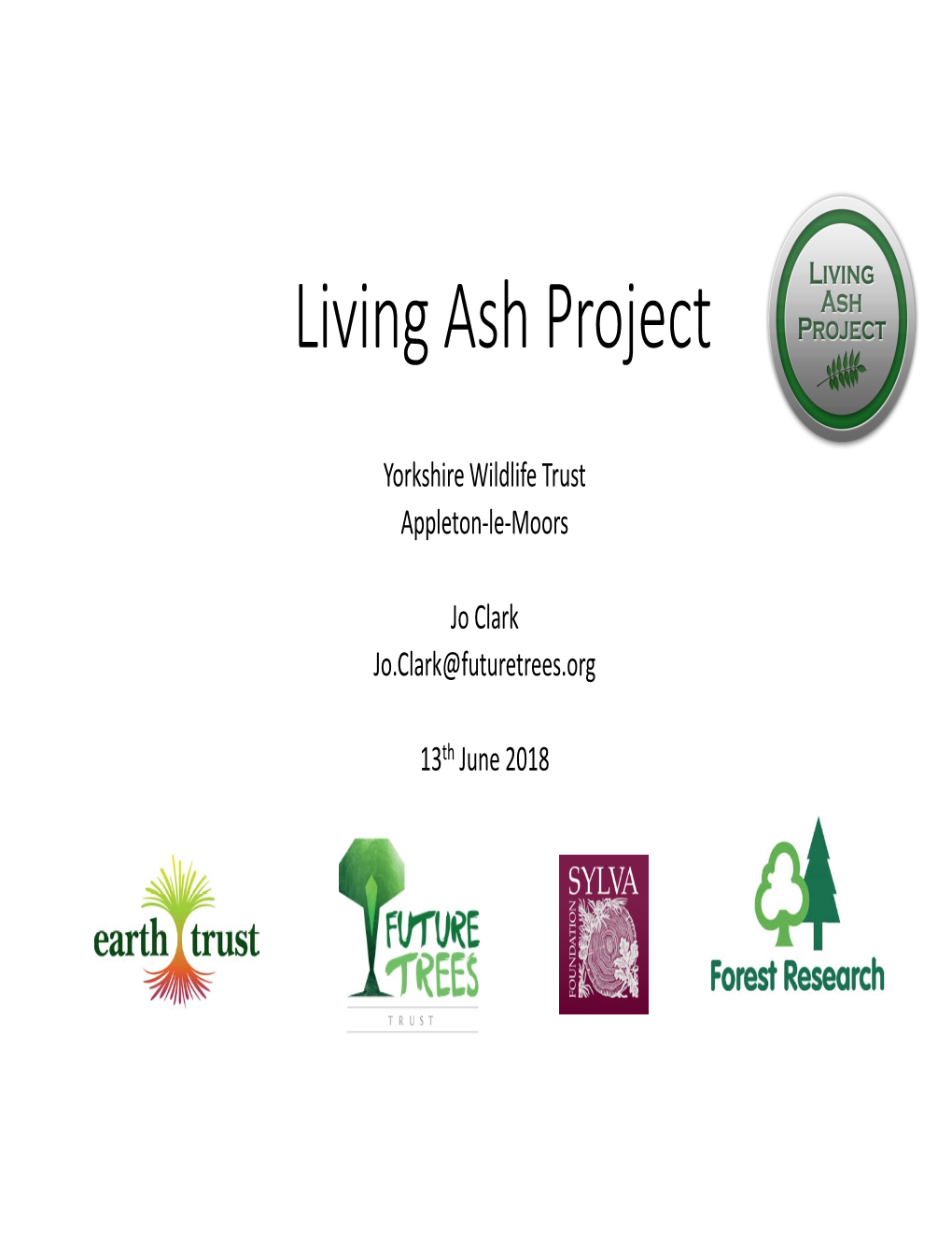 Living Ash Project