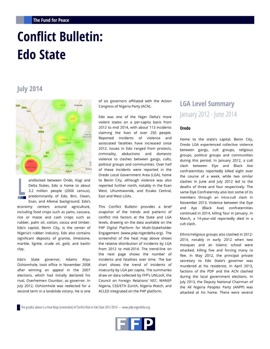 Conflict Bulletin: Edo State