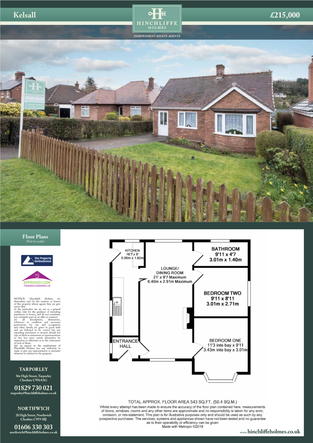 Kelsall £215,000