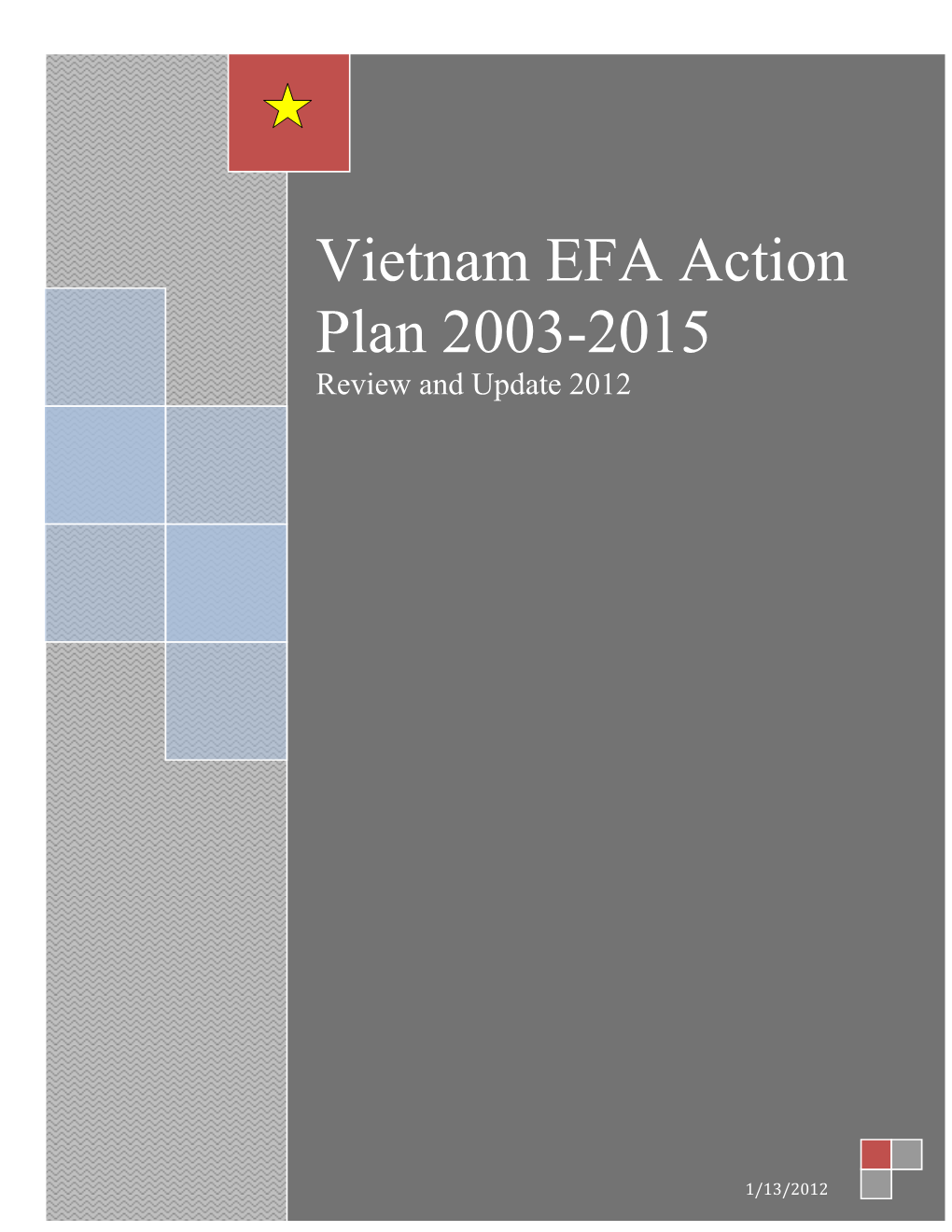 Vietnam EFA Action Plan 2003-2015 0