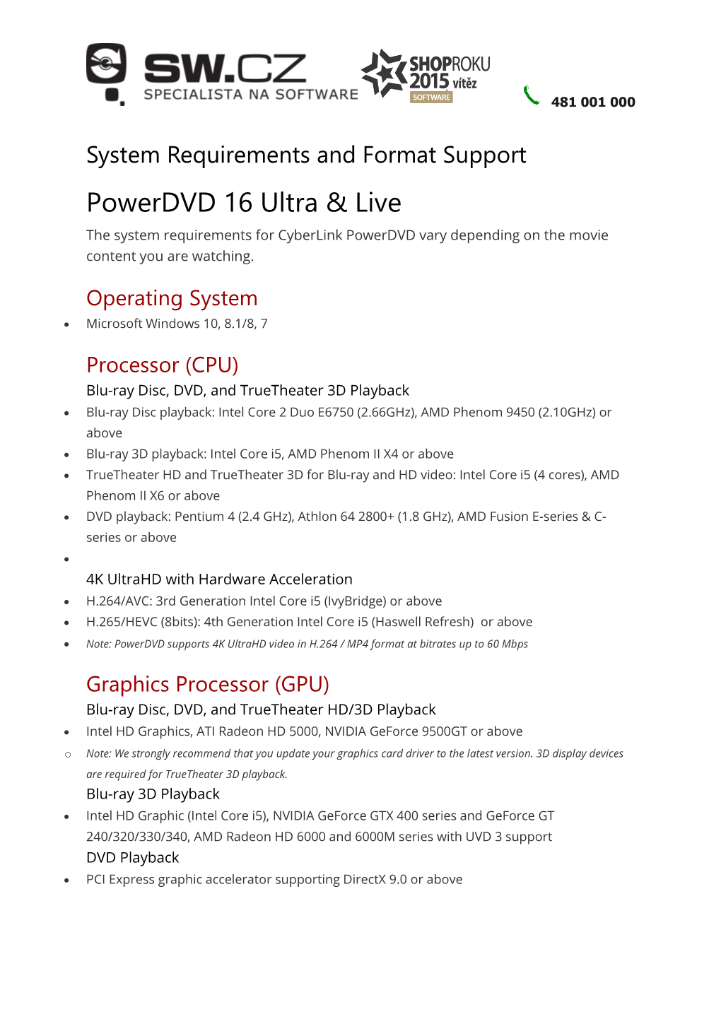 Powerdvd 16 Ultra & Live