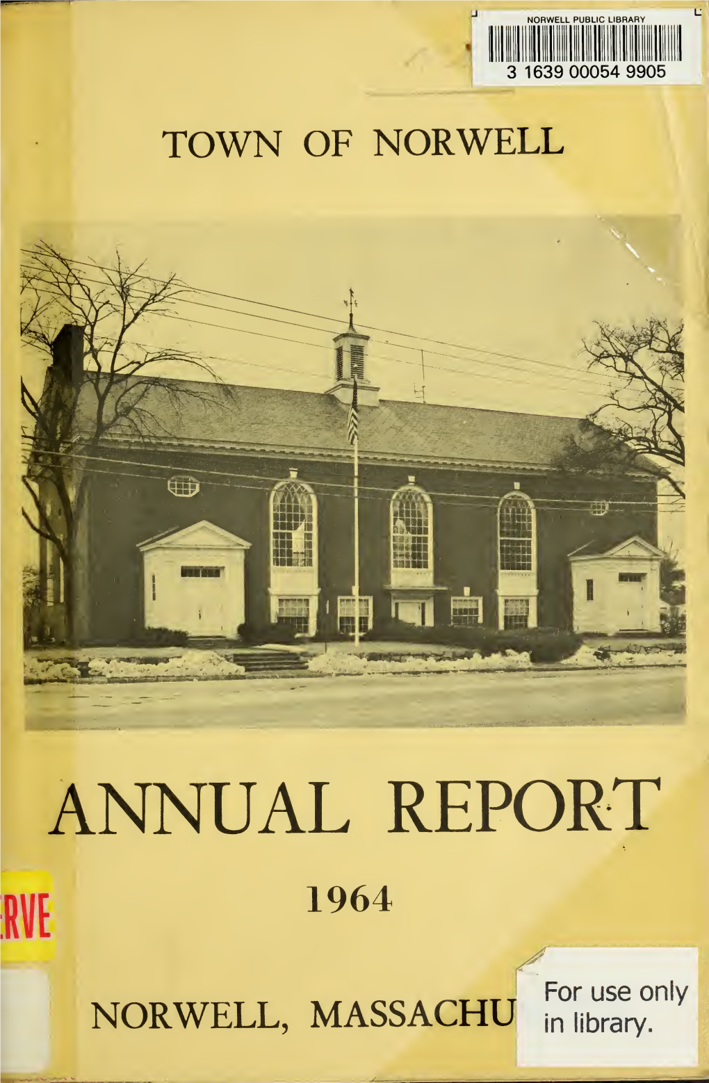 Town of Norwell Annual Report