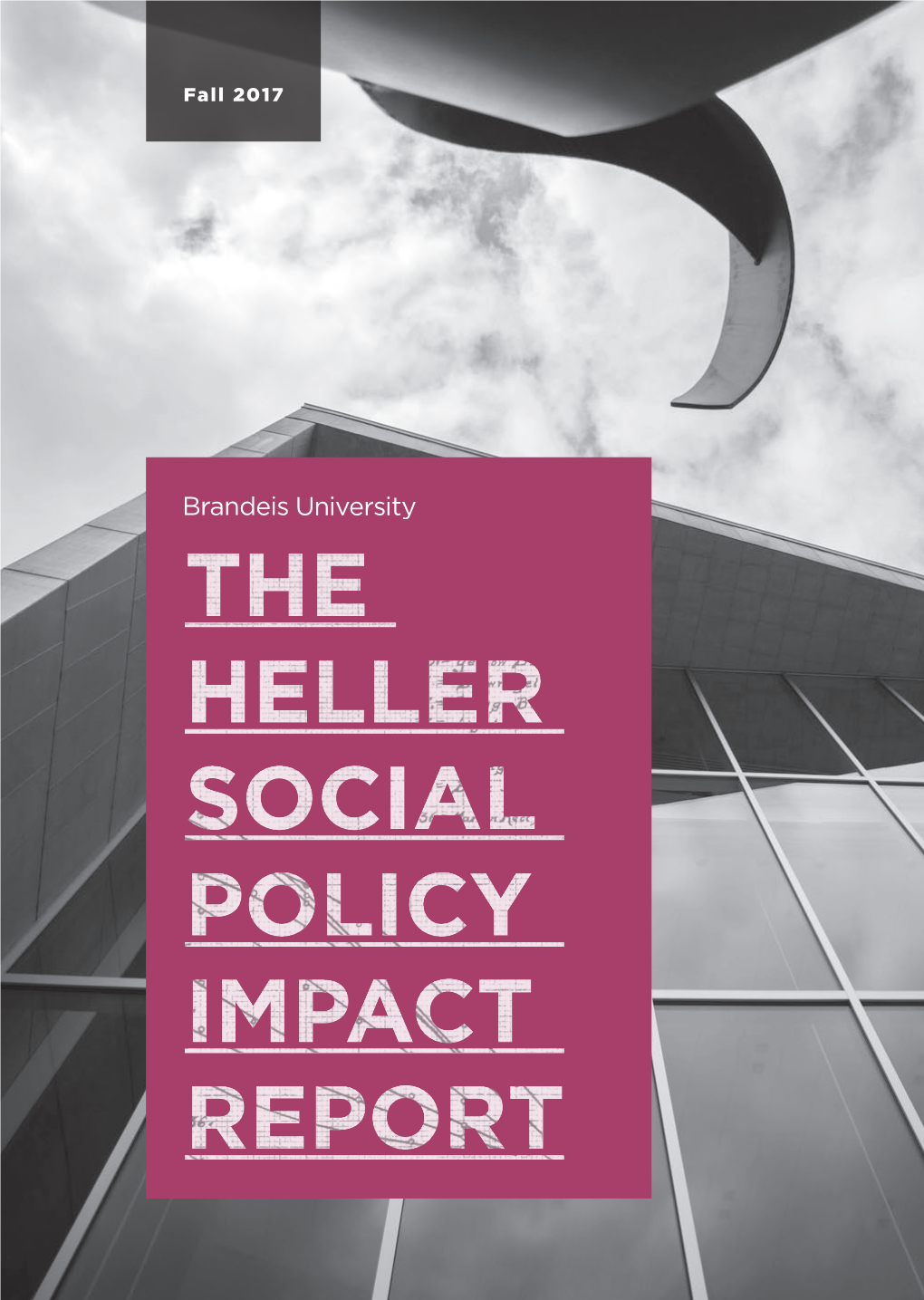 Heller Social Policy Impact Report