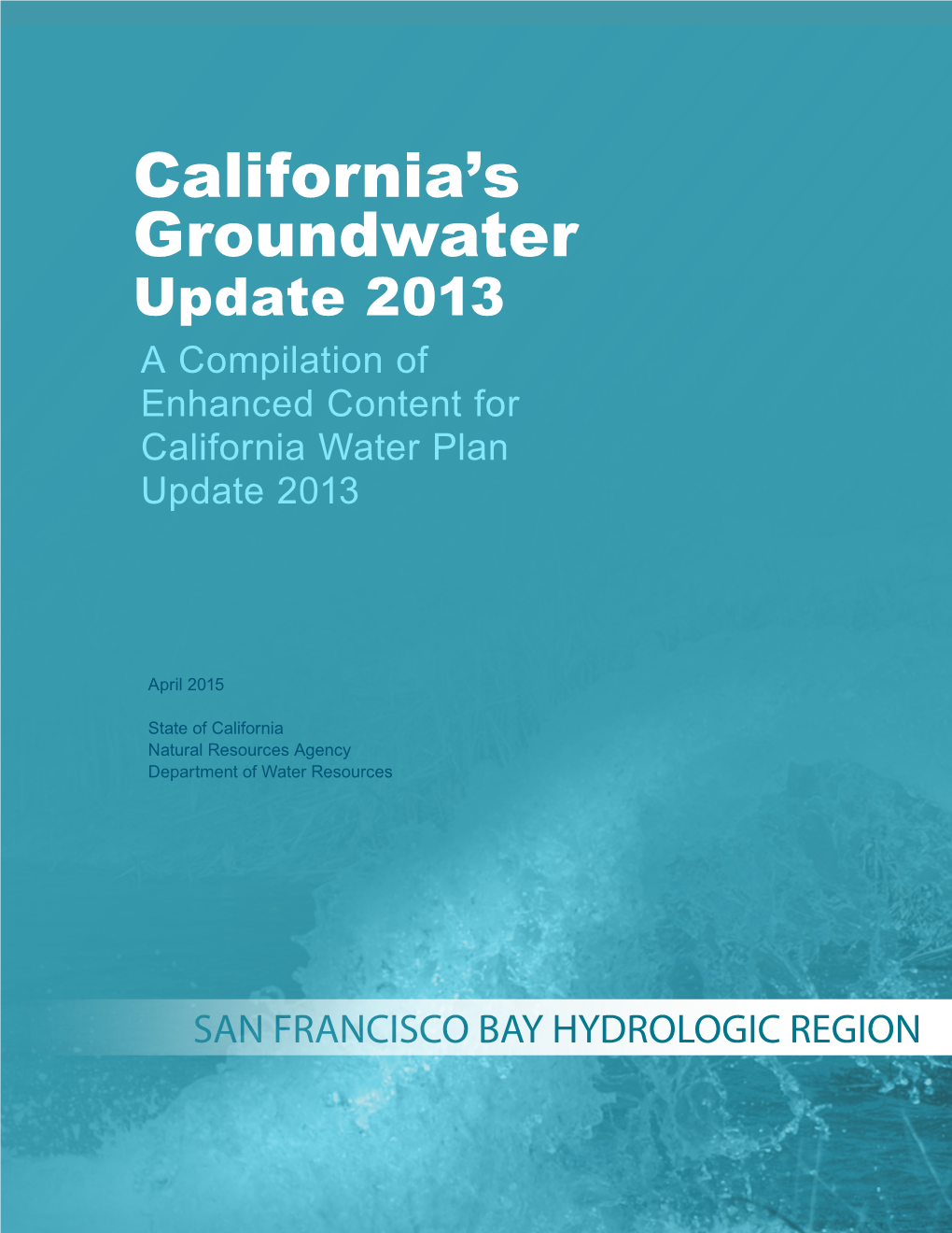 Groundwater Update 2013 Chapter 4 San Francisco