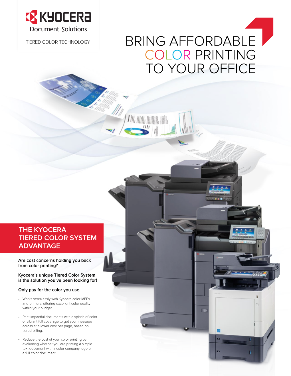 Learn More About Our Tiered Color Printing