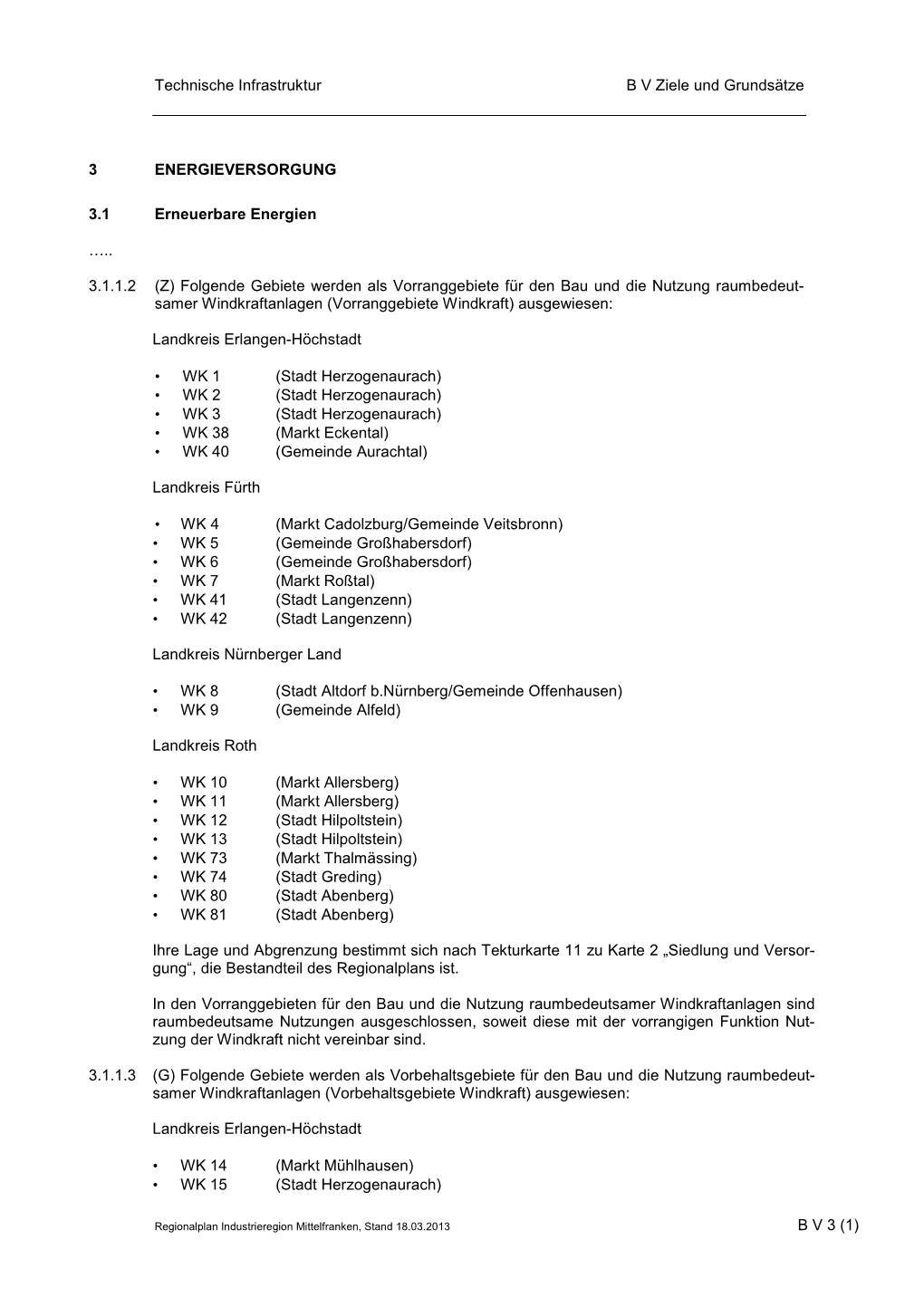 Technische Infrastruktur BV Ziele Und