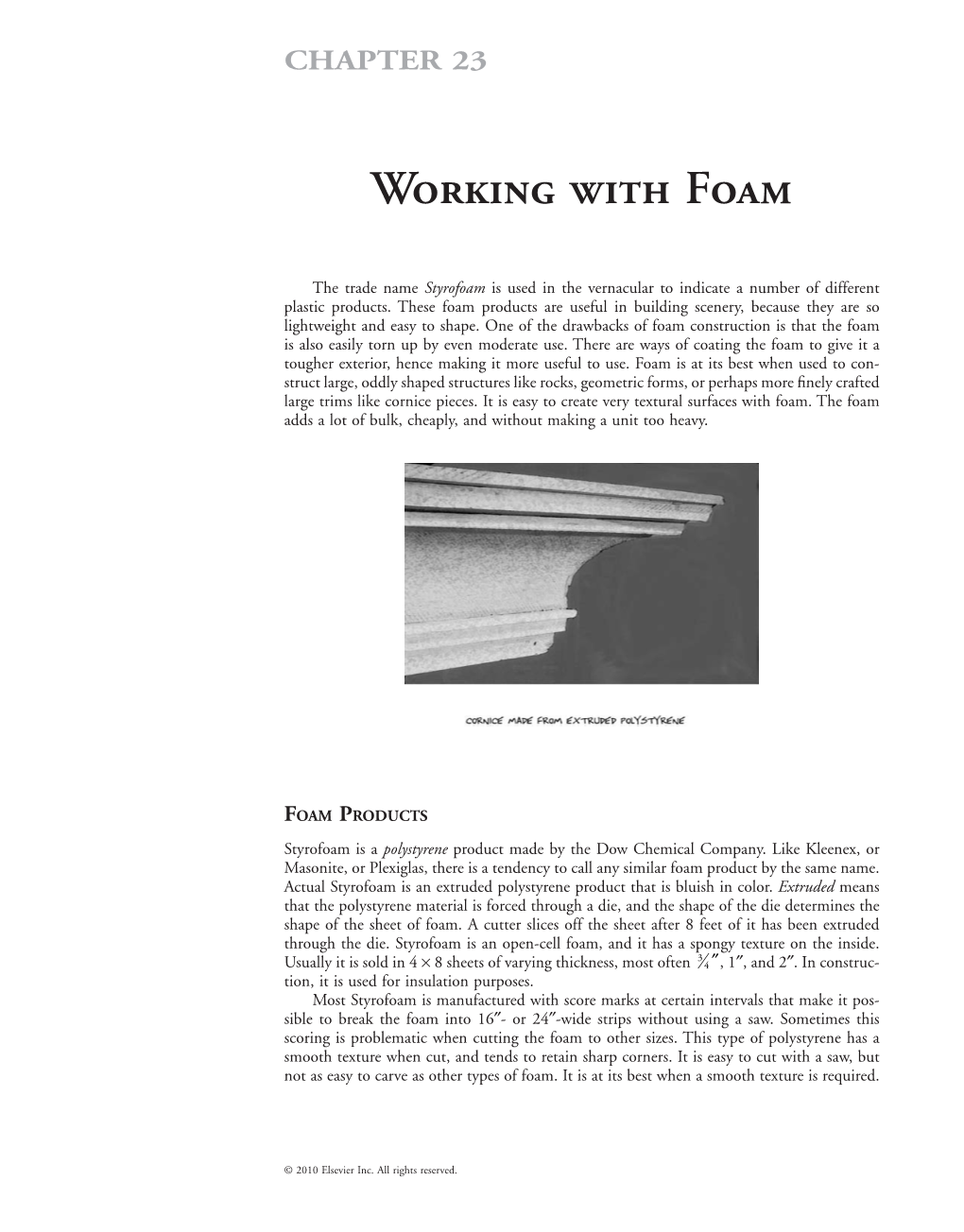 Working with Foam