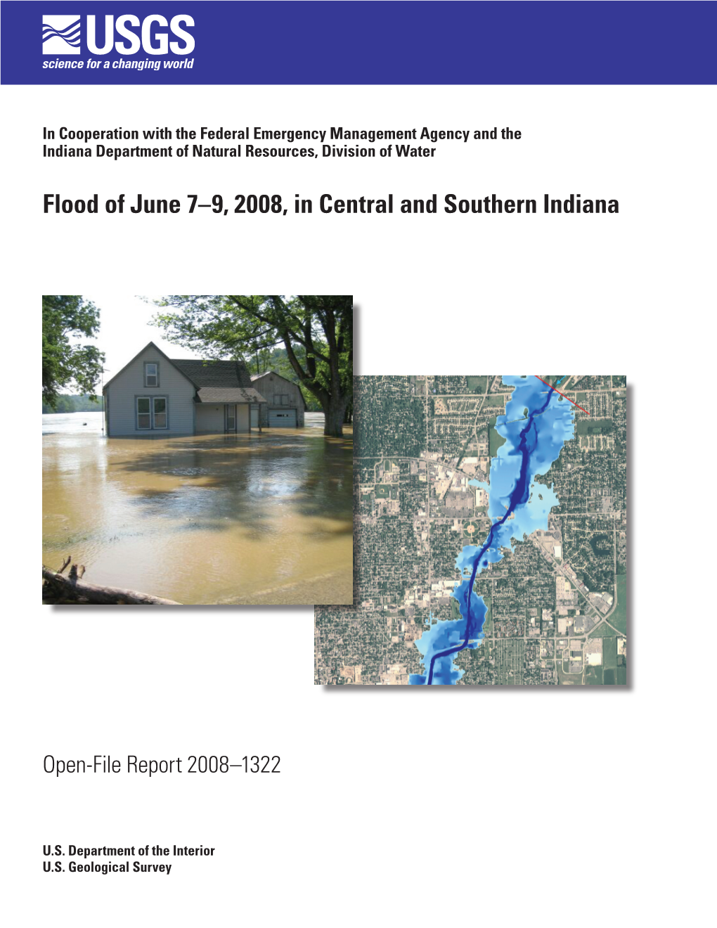 Flood of June 7–9, 2008, in Central and Southern Indiana