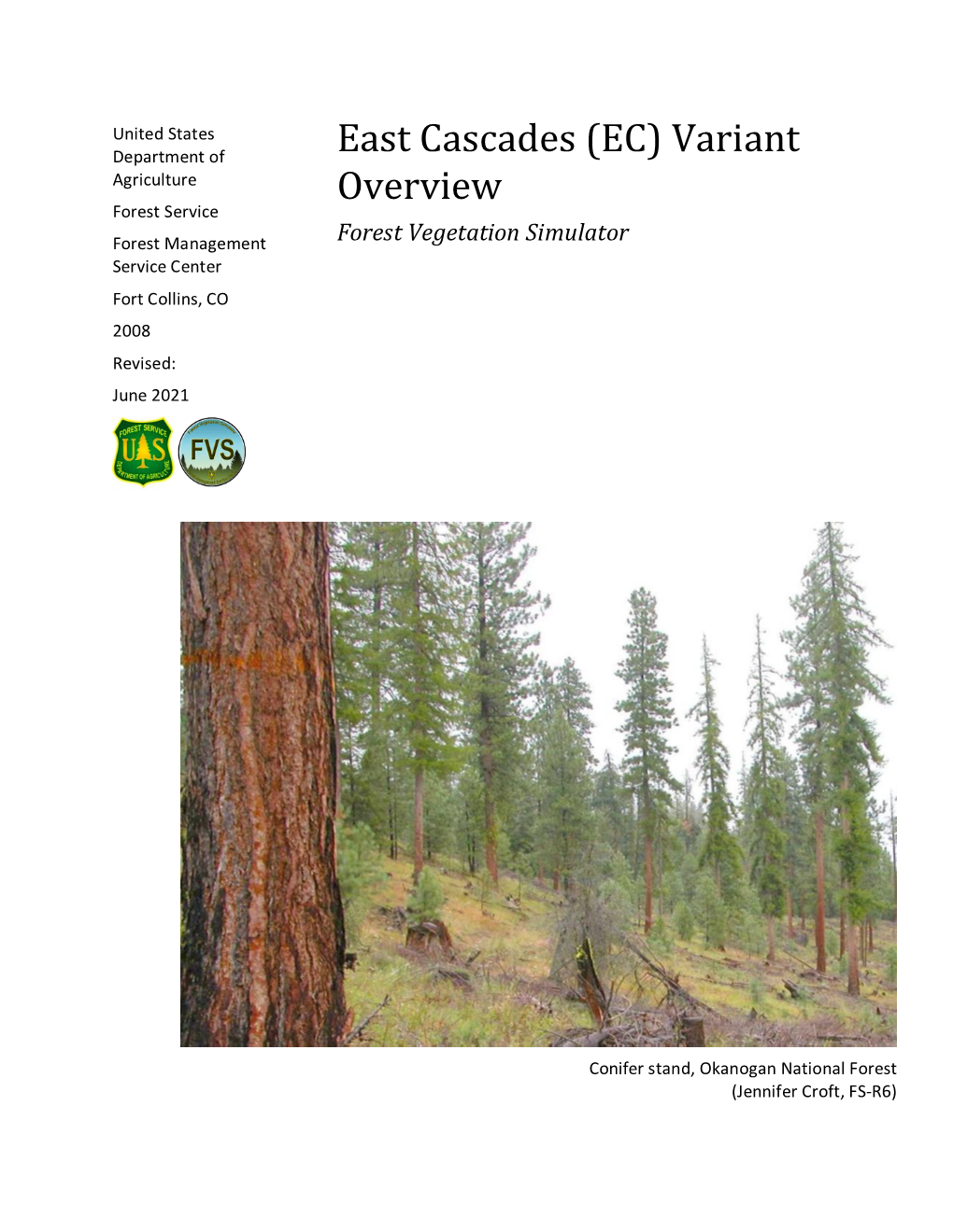 East Cascades (EC) Variant Overview