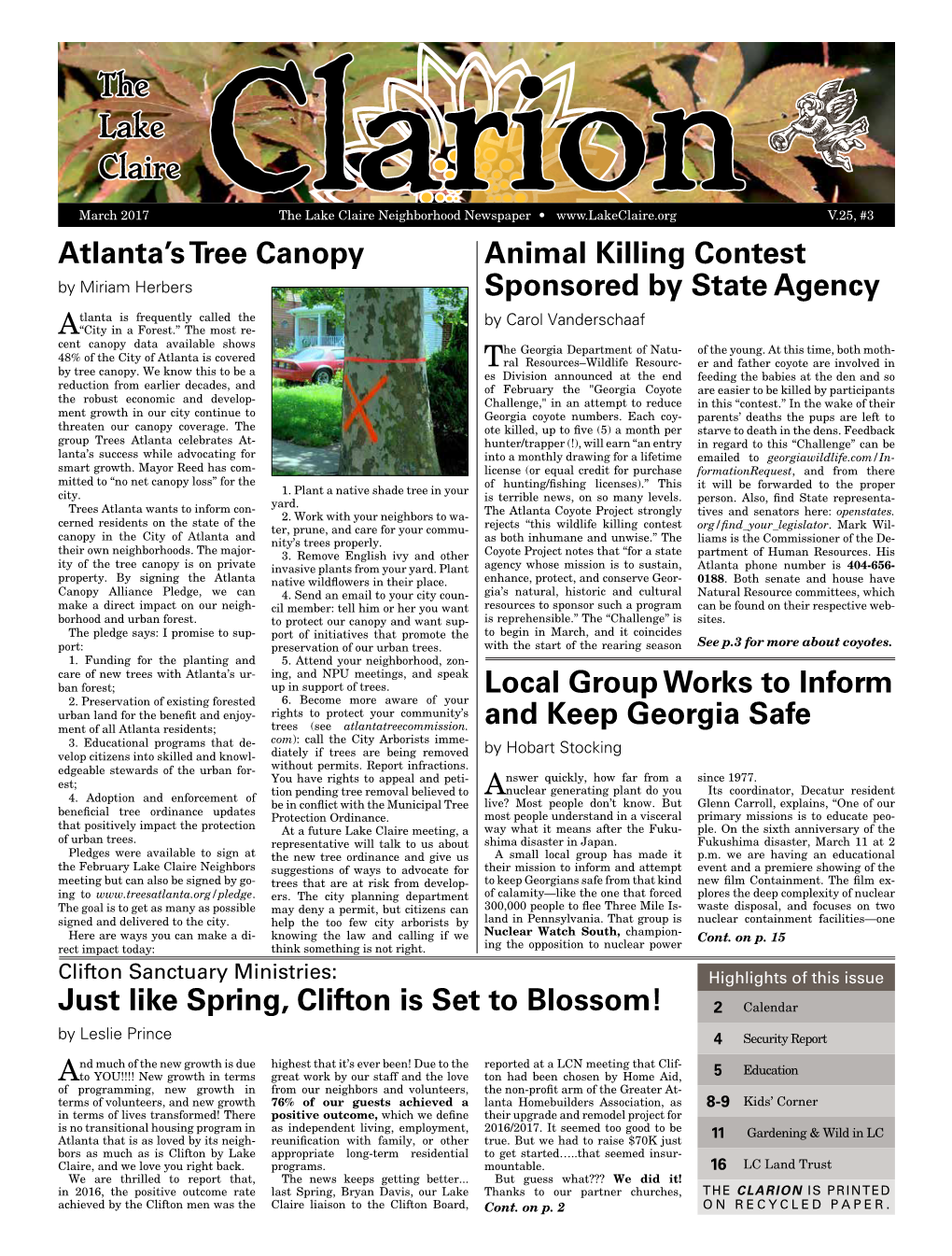 March 2017 Clarion.Pdf