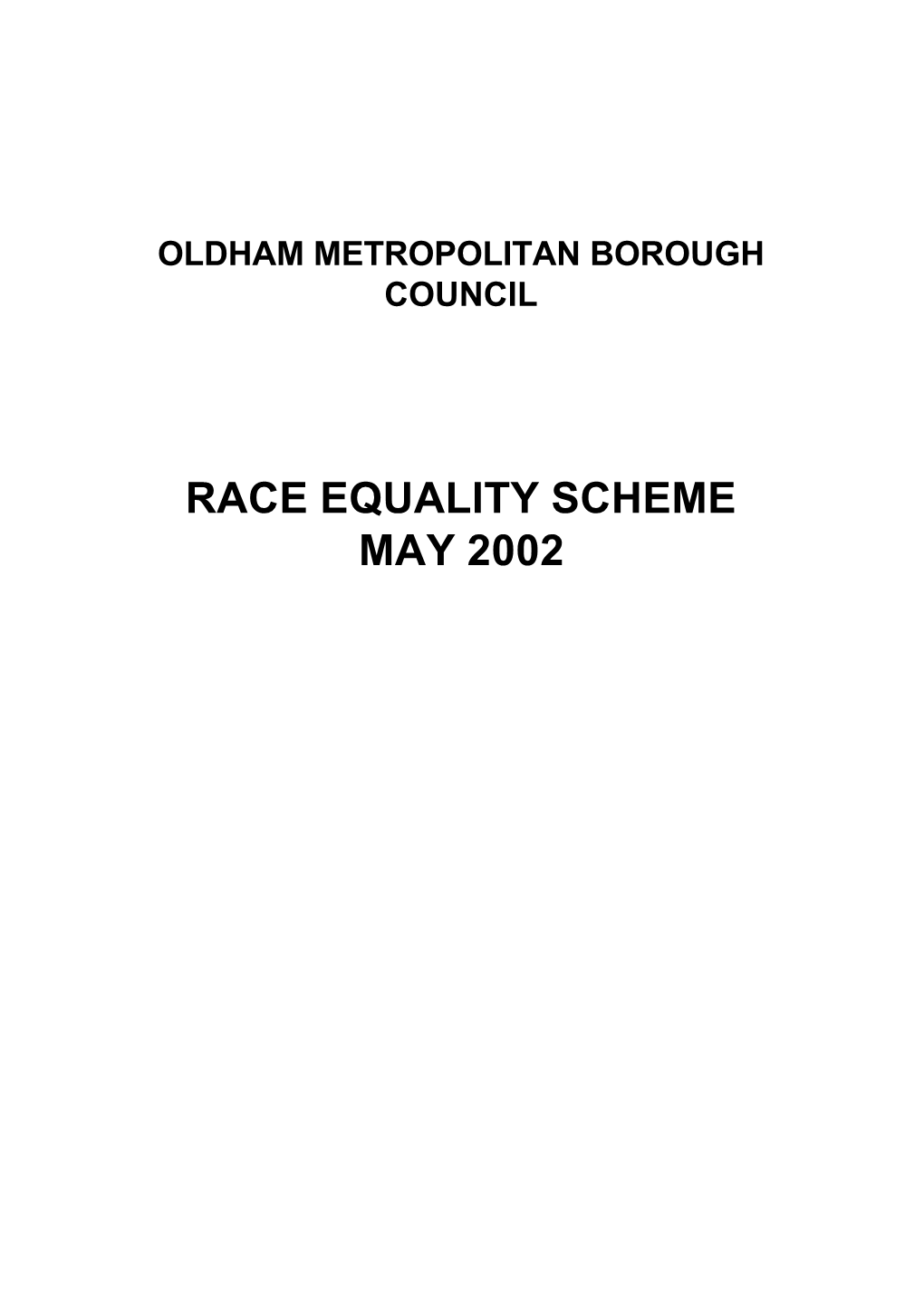 Race Equality Scheme2.DOC