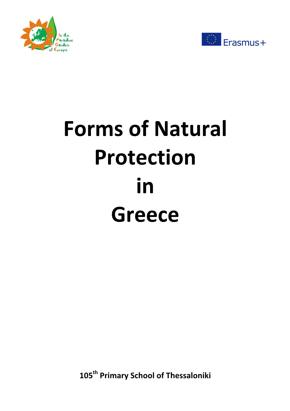 Forms of Natural Protection in Greece