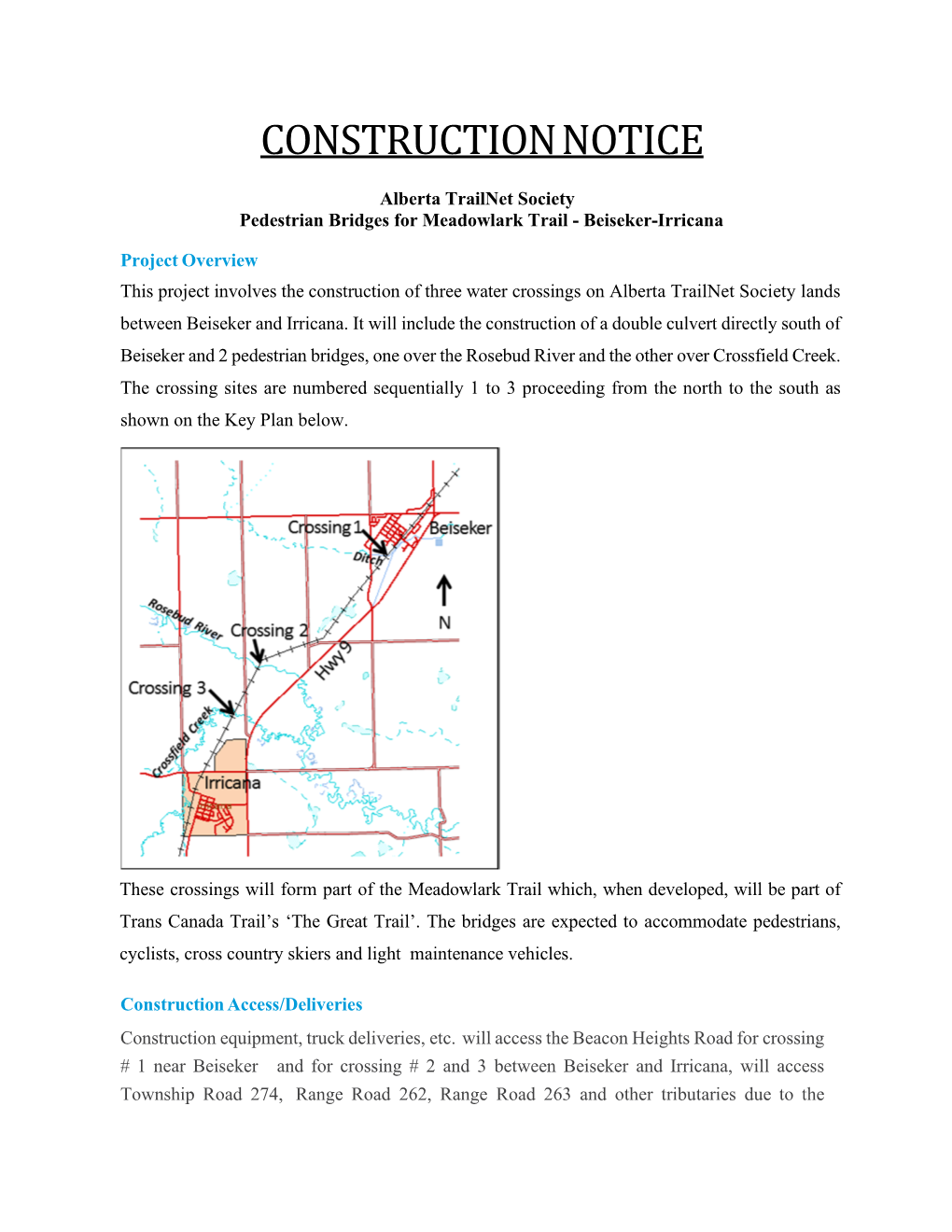 Construction Notice