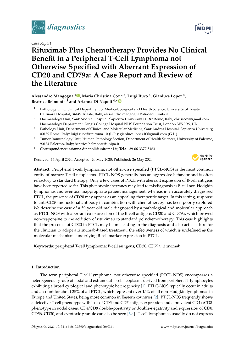 Diagnostics-10-00341-V2.Pdf