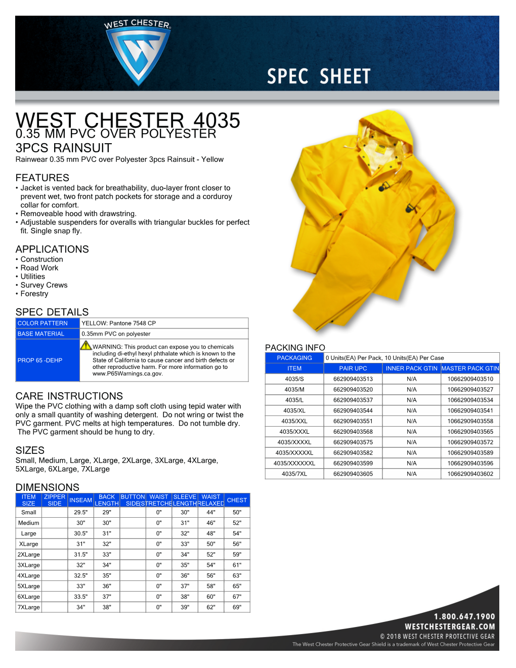 West Chester 4035