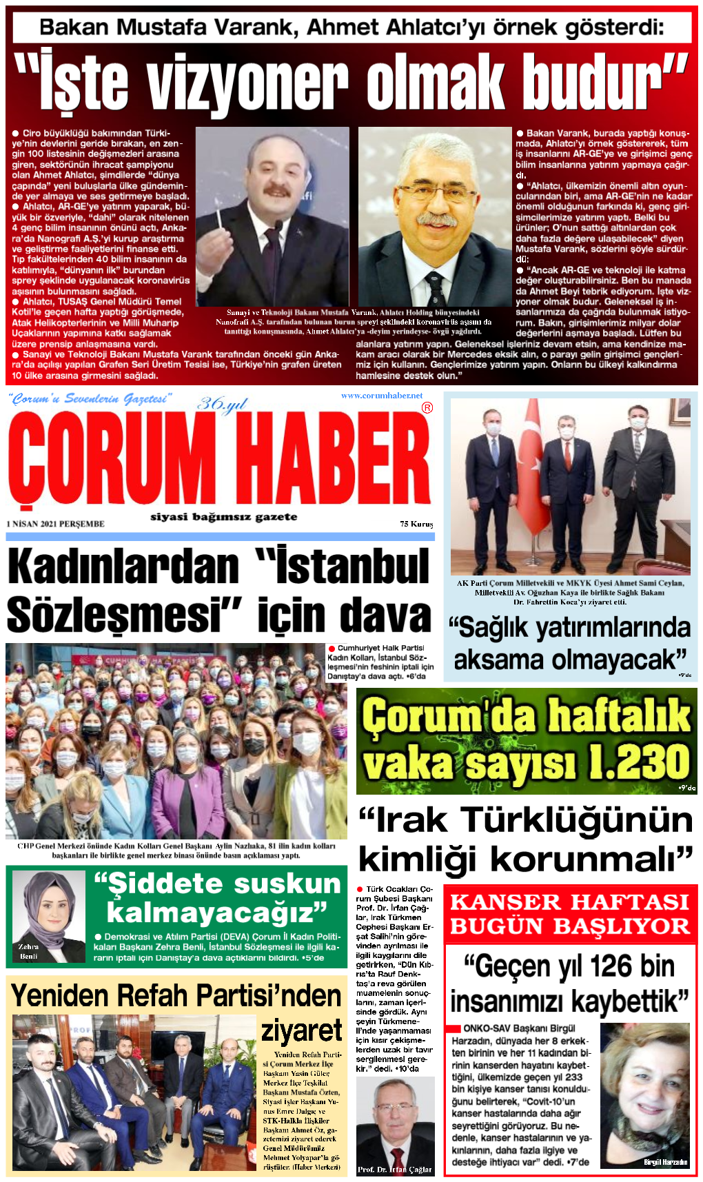 Çorum Haber Gazetesi