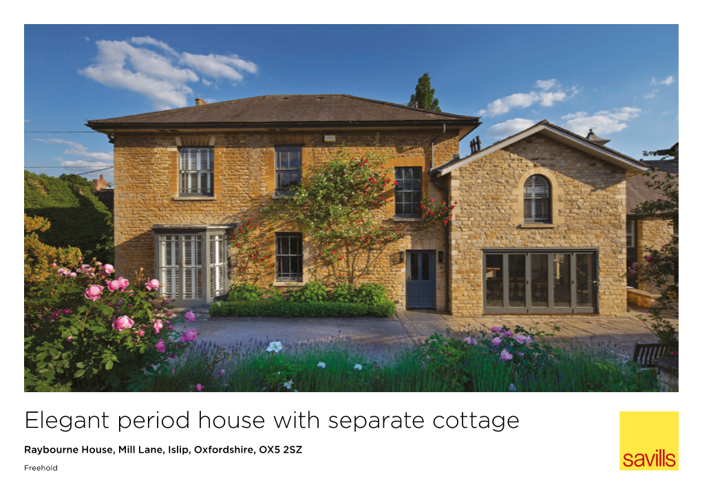 Elegant Period House with Separate Cottage