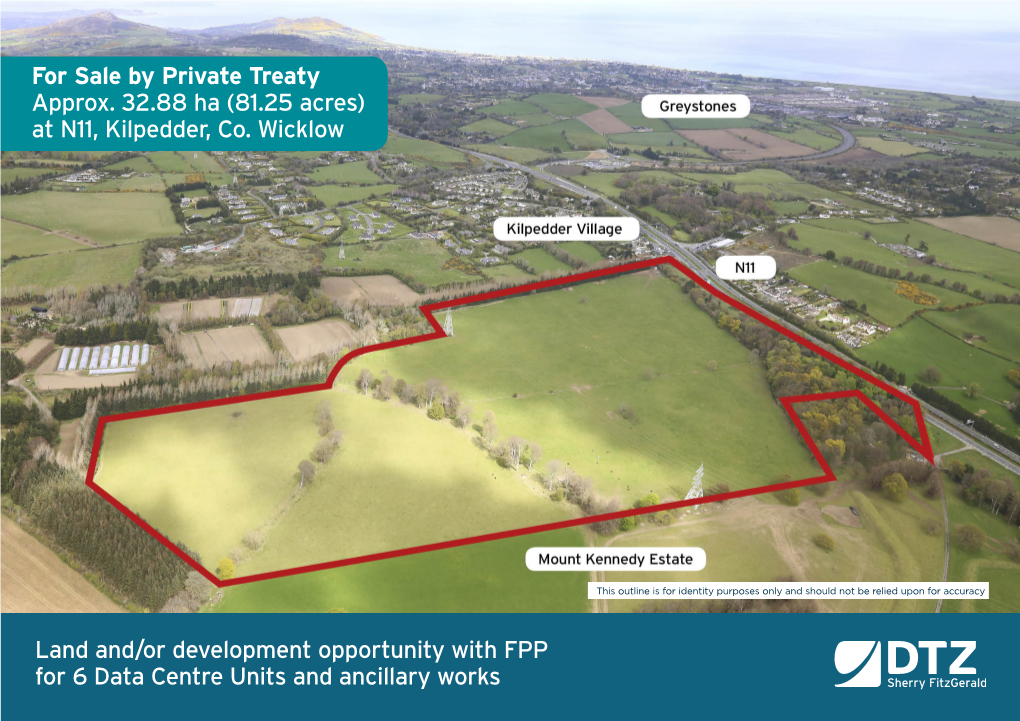 Land And/Or Development Opportunity with FPP for 6 Data Centre Units