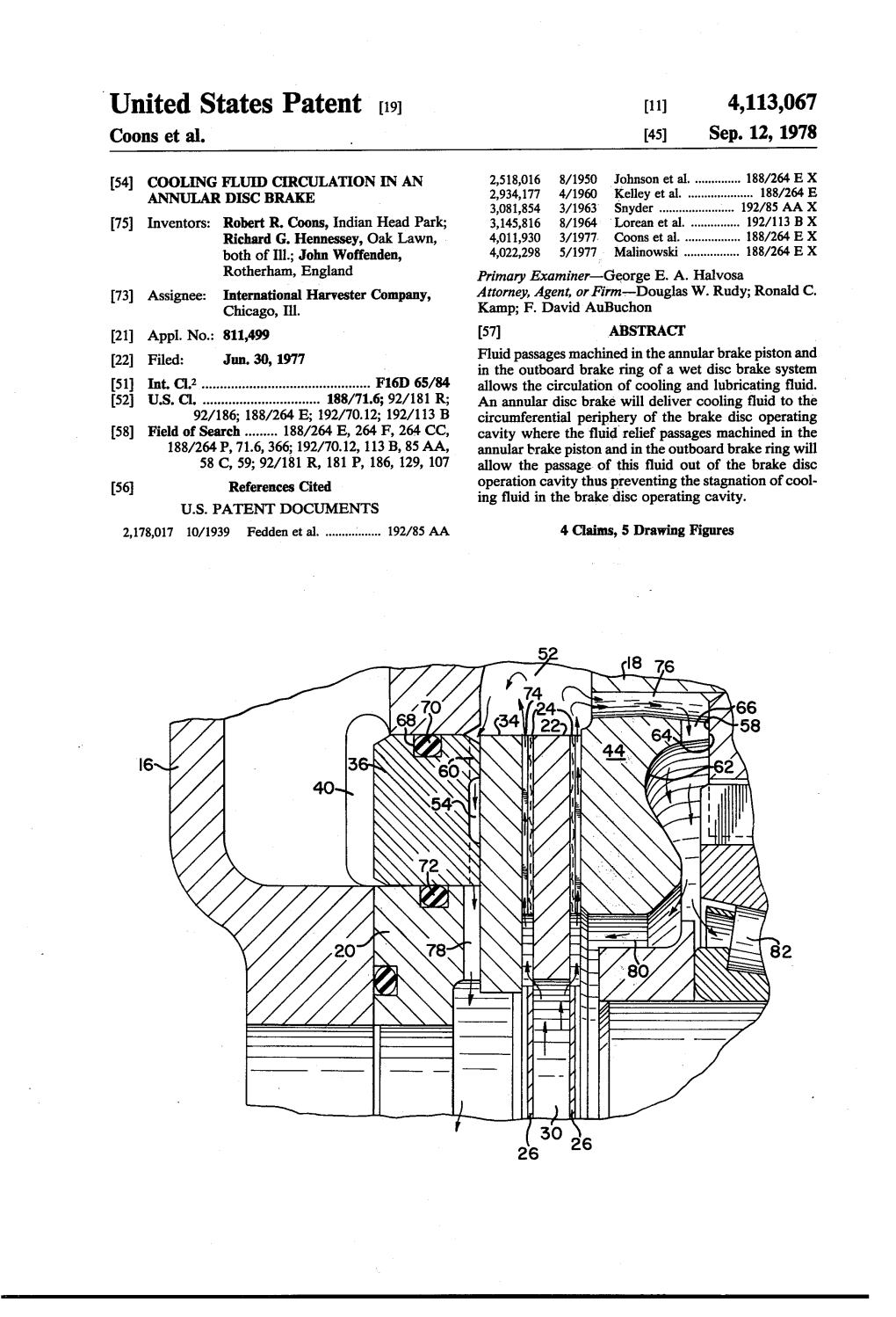 United States Patent (19) (11) 4,113,067 Coons Et Al
