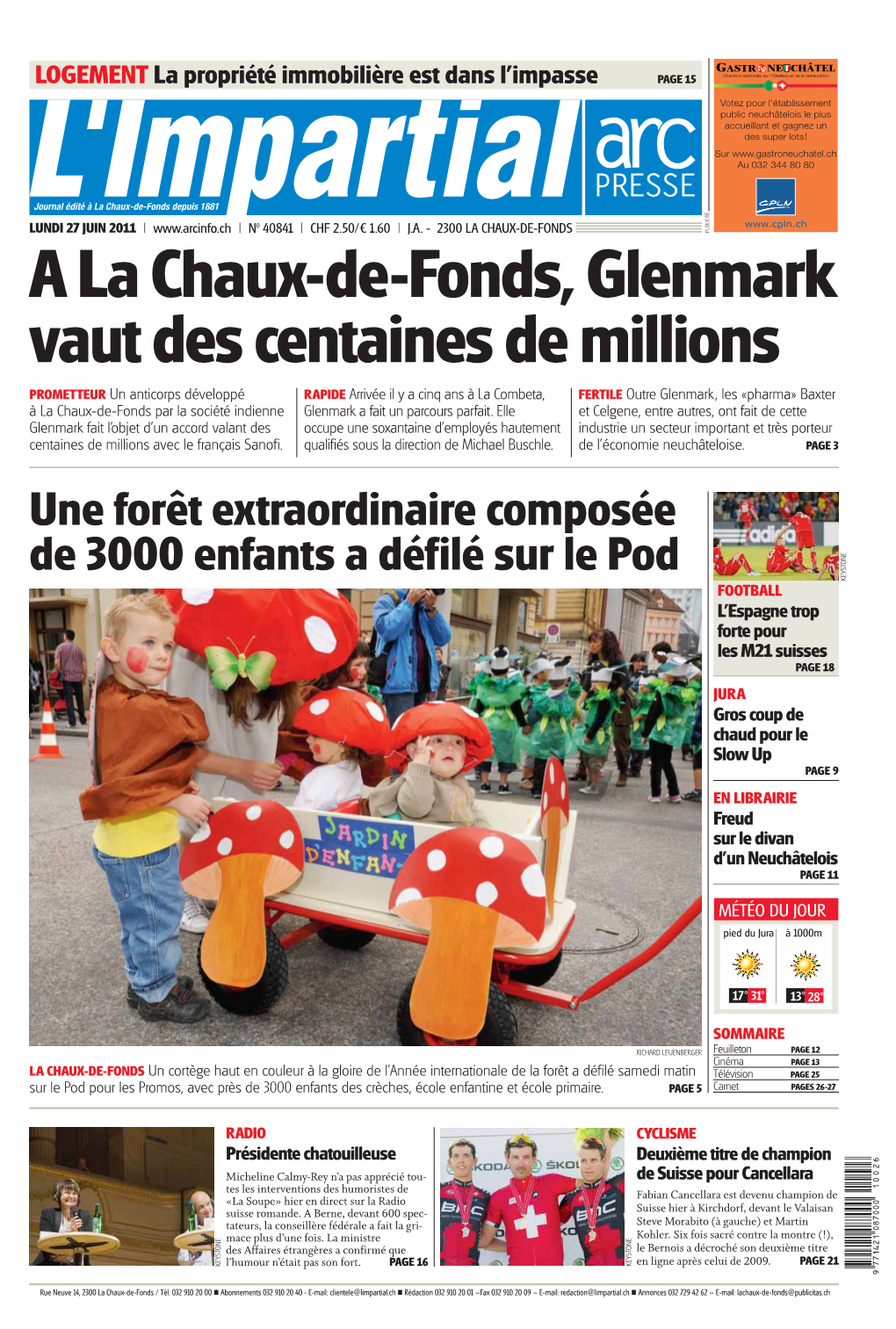 Une Forêt Extraordinaire Composée De 3000 Enfants a Défilé Sur Le