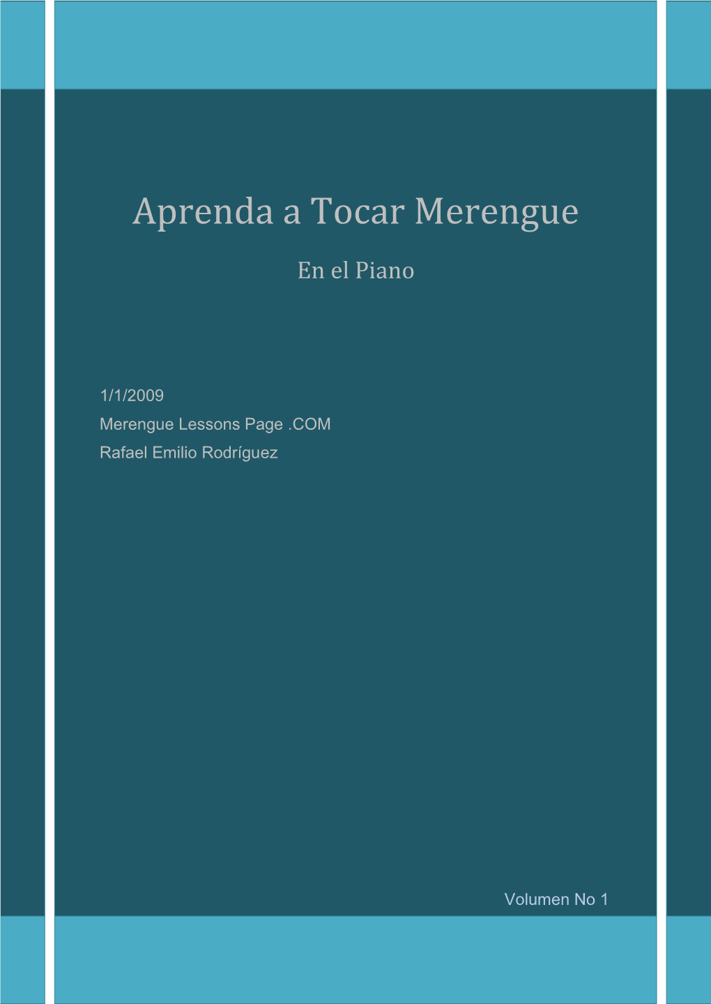 Aprenda a Tocar Merengue En El Piano