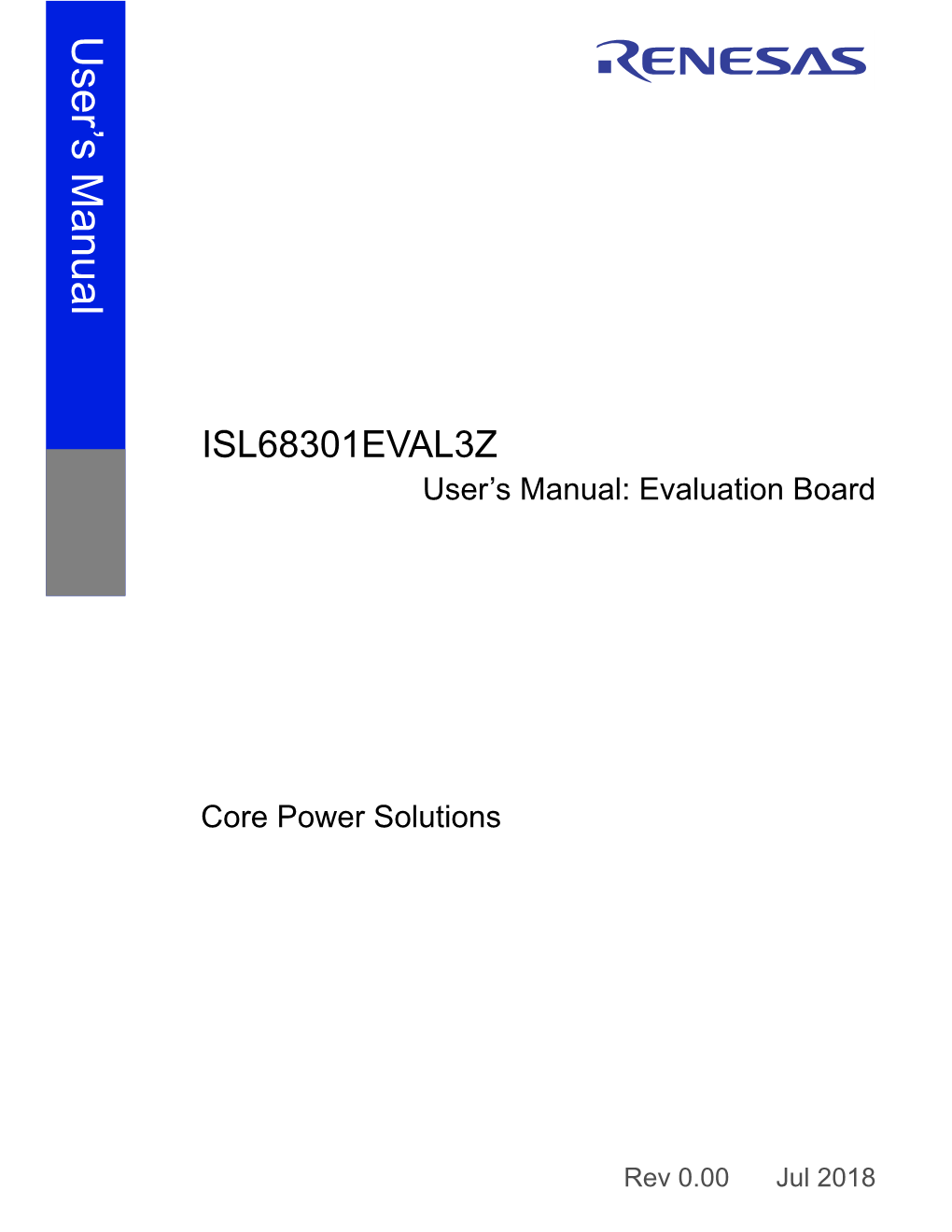 ISL68301EVAL3Z User Guide