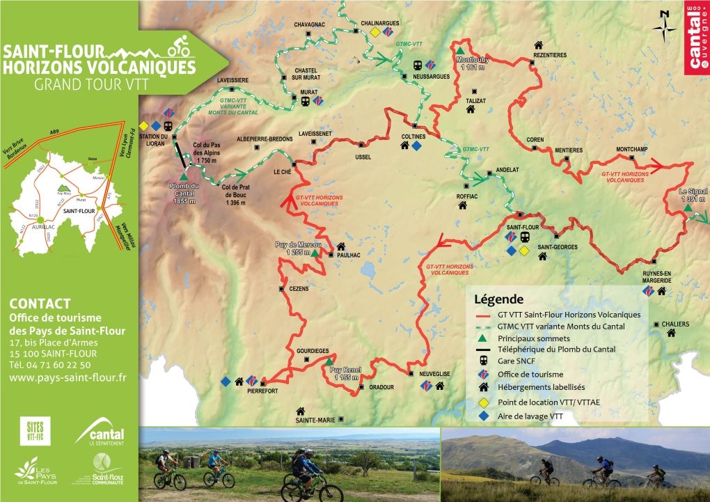 Naissance D'un Grand Tour Vtt Dans Le Cantal