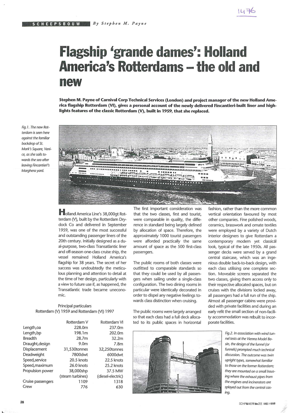 'Grande Dames': Holland America's Rotterdams - the Old and New