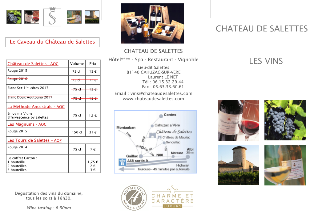Chateau De Salettes Les Vins