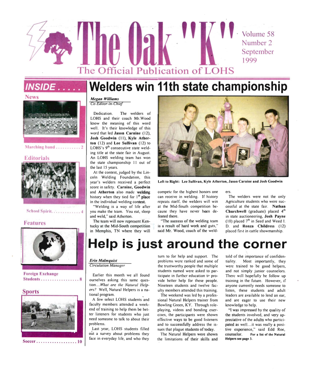 LOHS Oak-K Newspaper