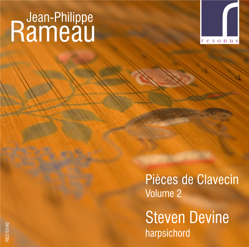 Rameau (1683-1764) Pièces De Clavecin Nouvelles Suites De Pièces De Clavecin Suite in a Minor/Major Volume 2 1