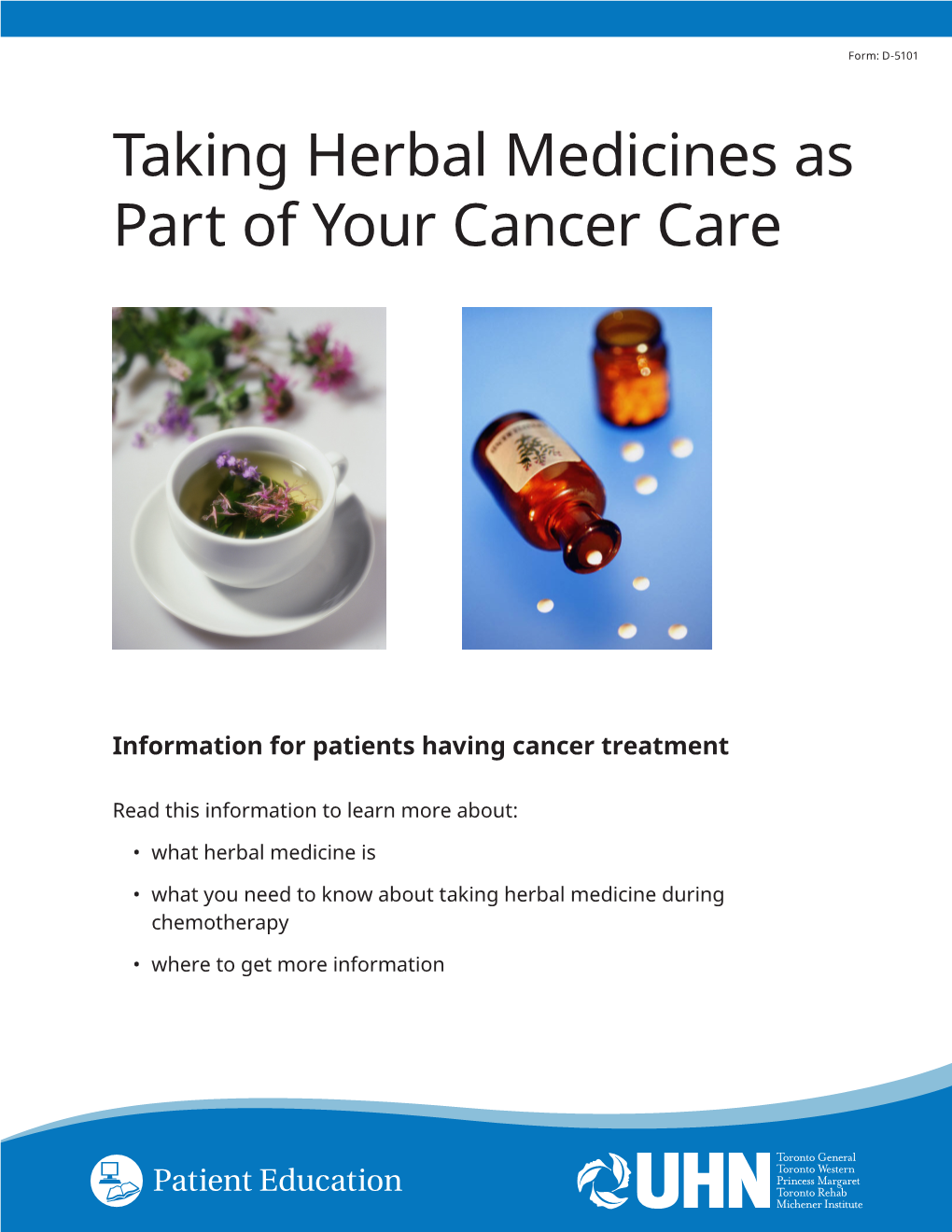 Taking Herbal Medicines As Part of Your Cancer Care