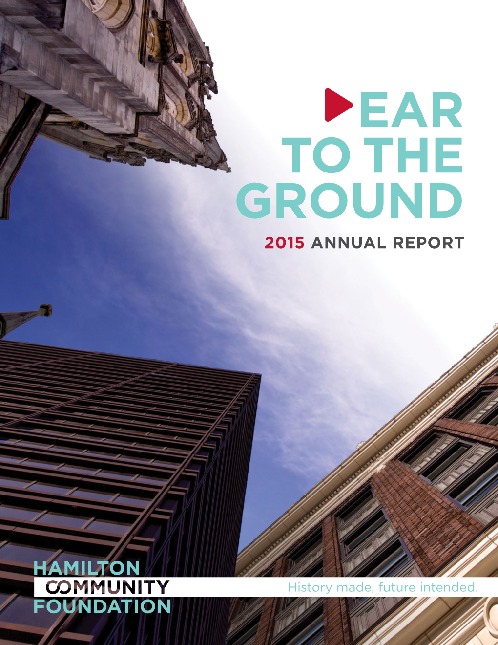 Hamilton Community Foundation Annual Report 2014–2015