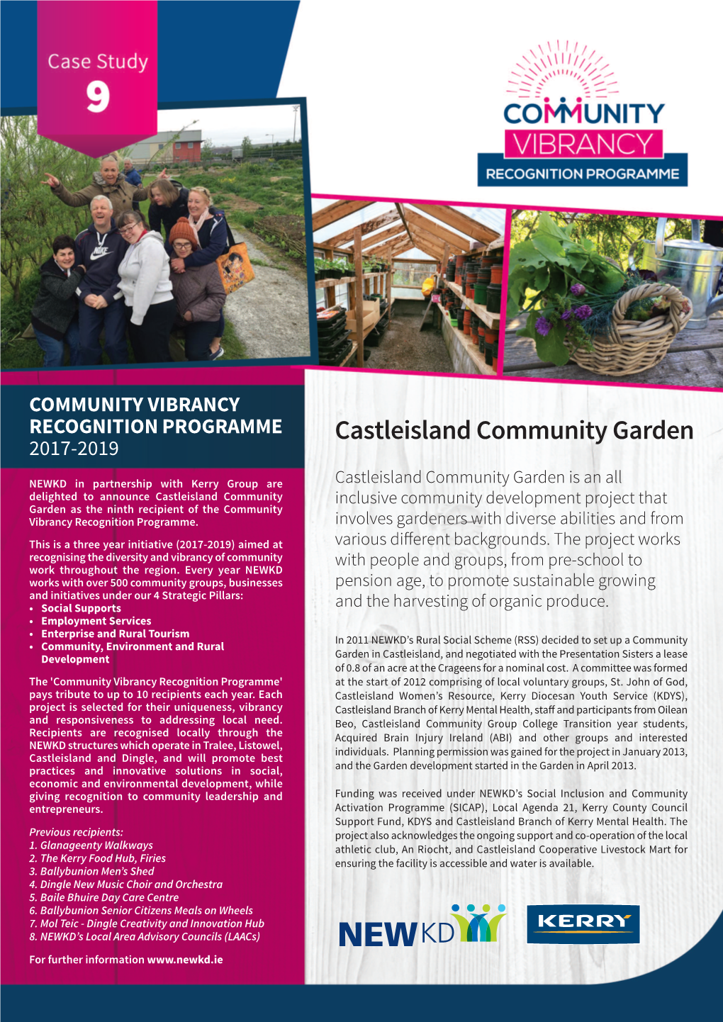 Castleisland Community Garden 2017-2019